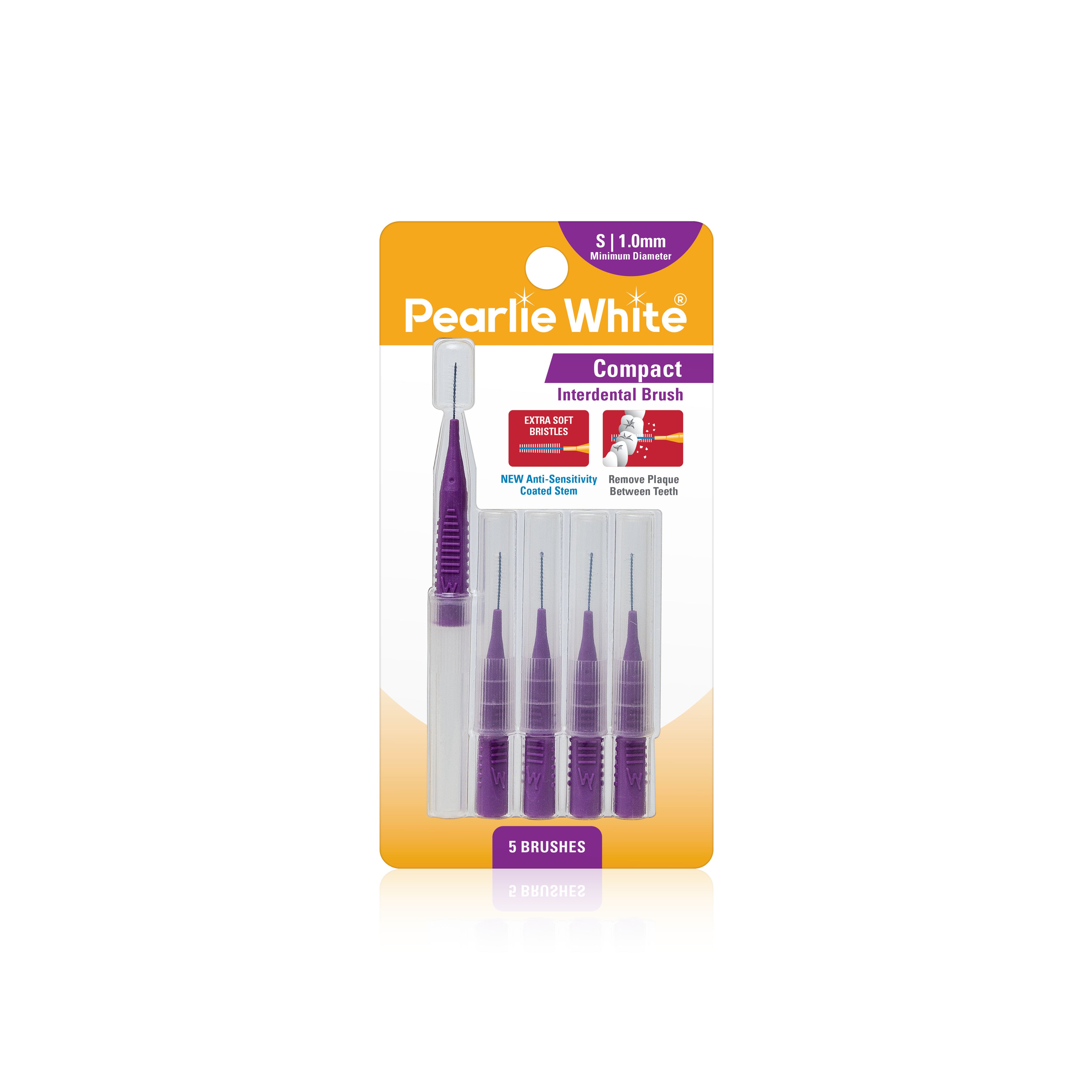 Compact Interdental Brushes - Pack of 5s
