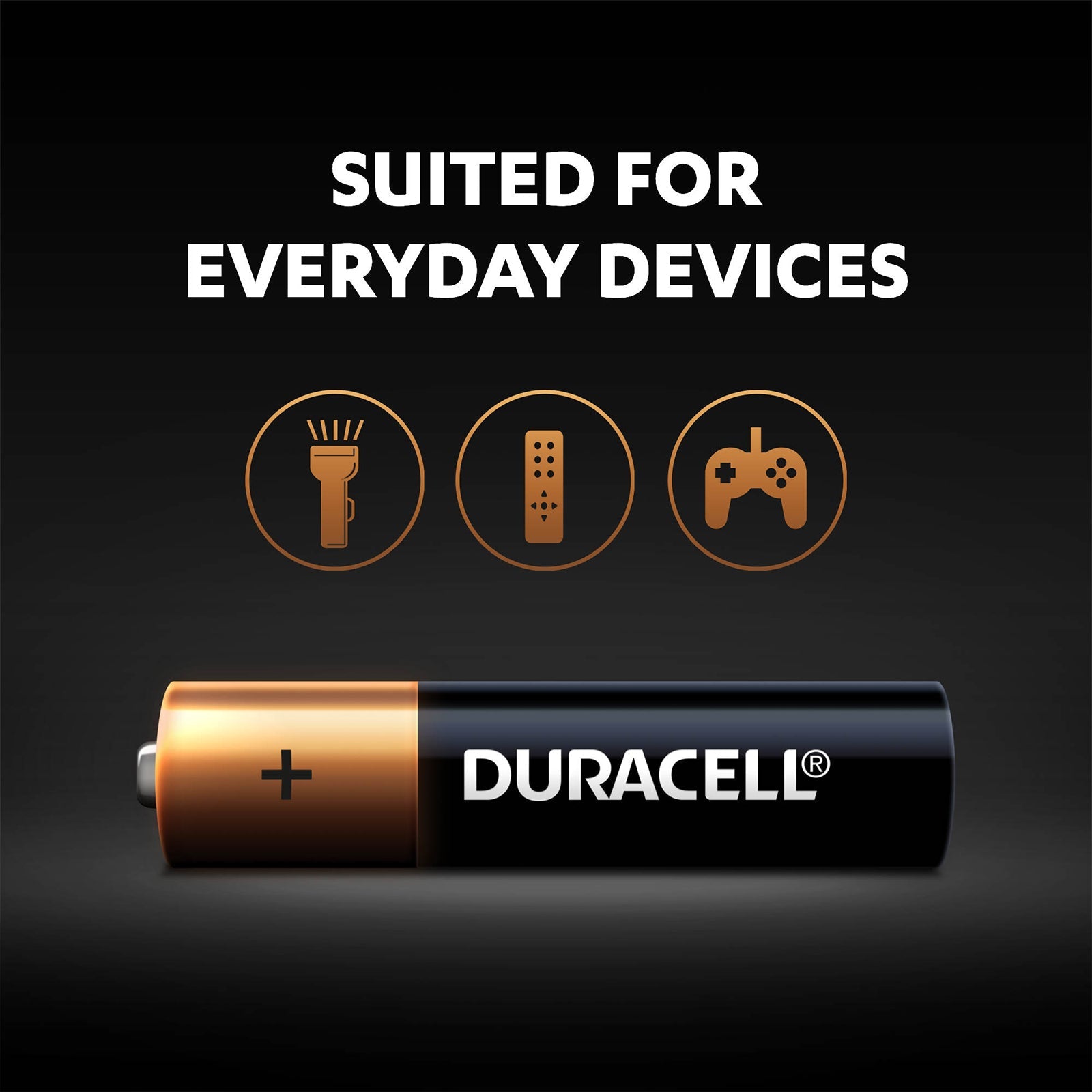 Duracell Alkaline AA Batteries, pack of 5