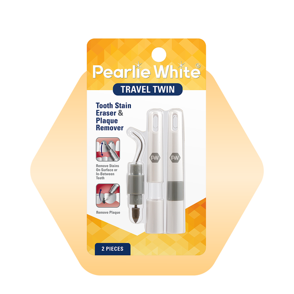 Travel Twin Tooth Stain Eraser & Plaque Remover