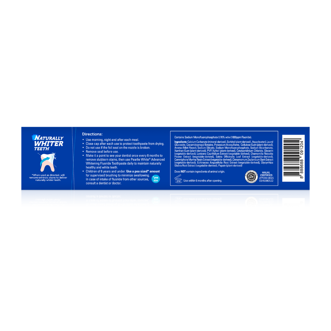 Advanced Whitening Fluoride Toothpaste 130gm