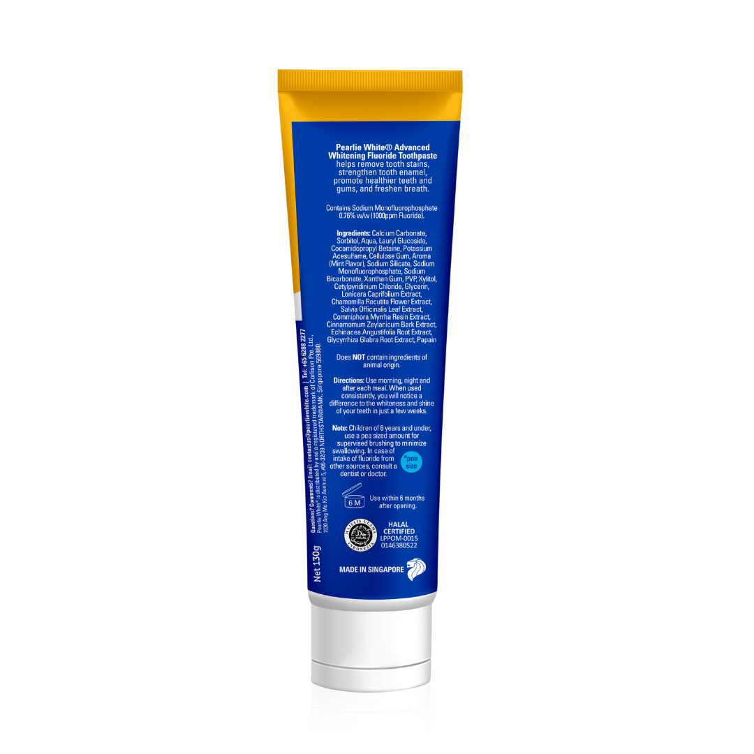 Advanced Whitening Fluoride Toothpaste 130gm