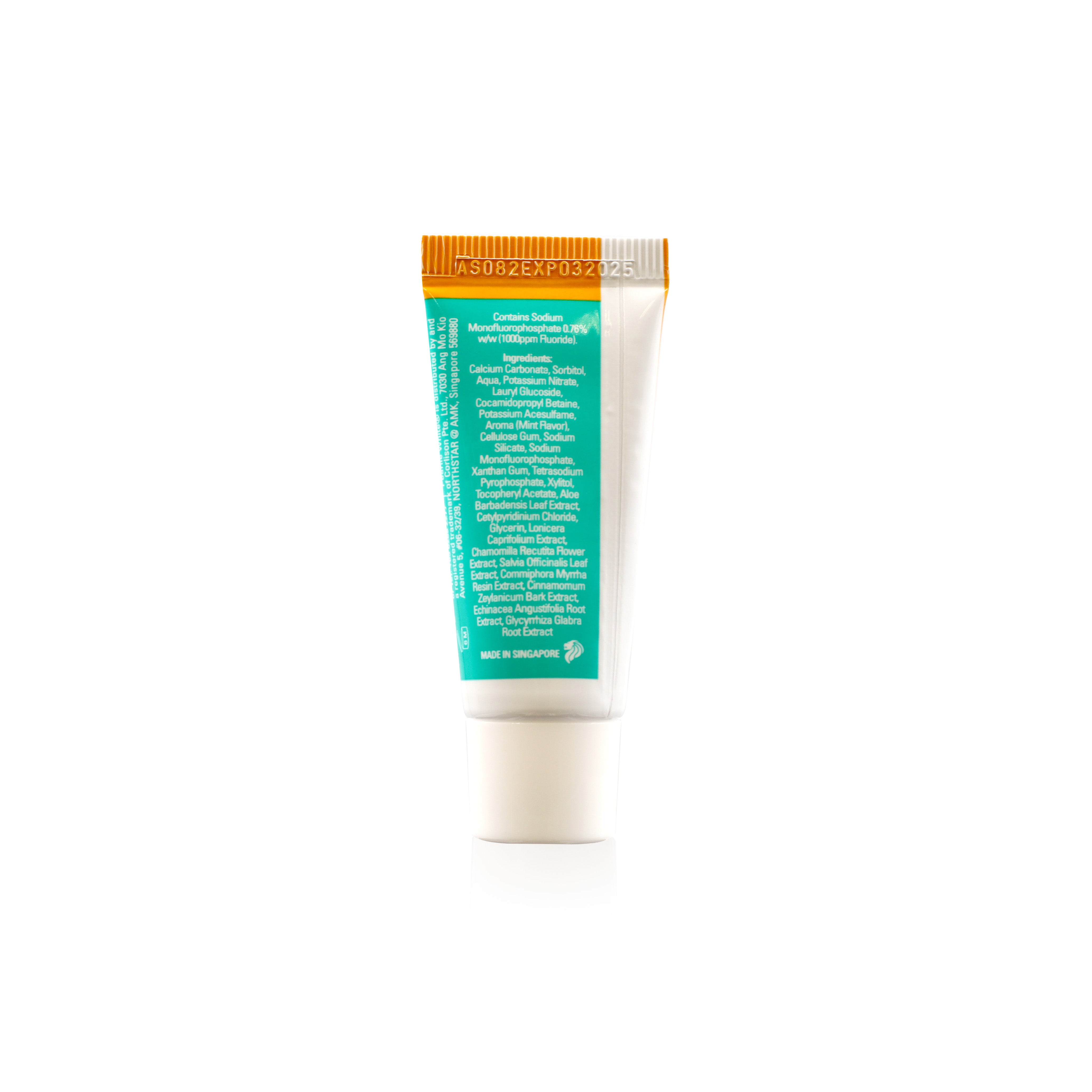 Pearlie White Advanced Sensitive Fluoride Toothpaste 10g