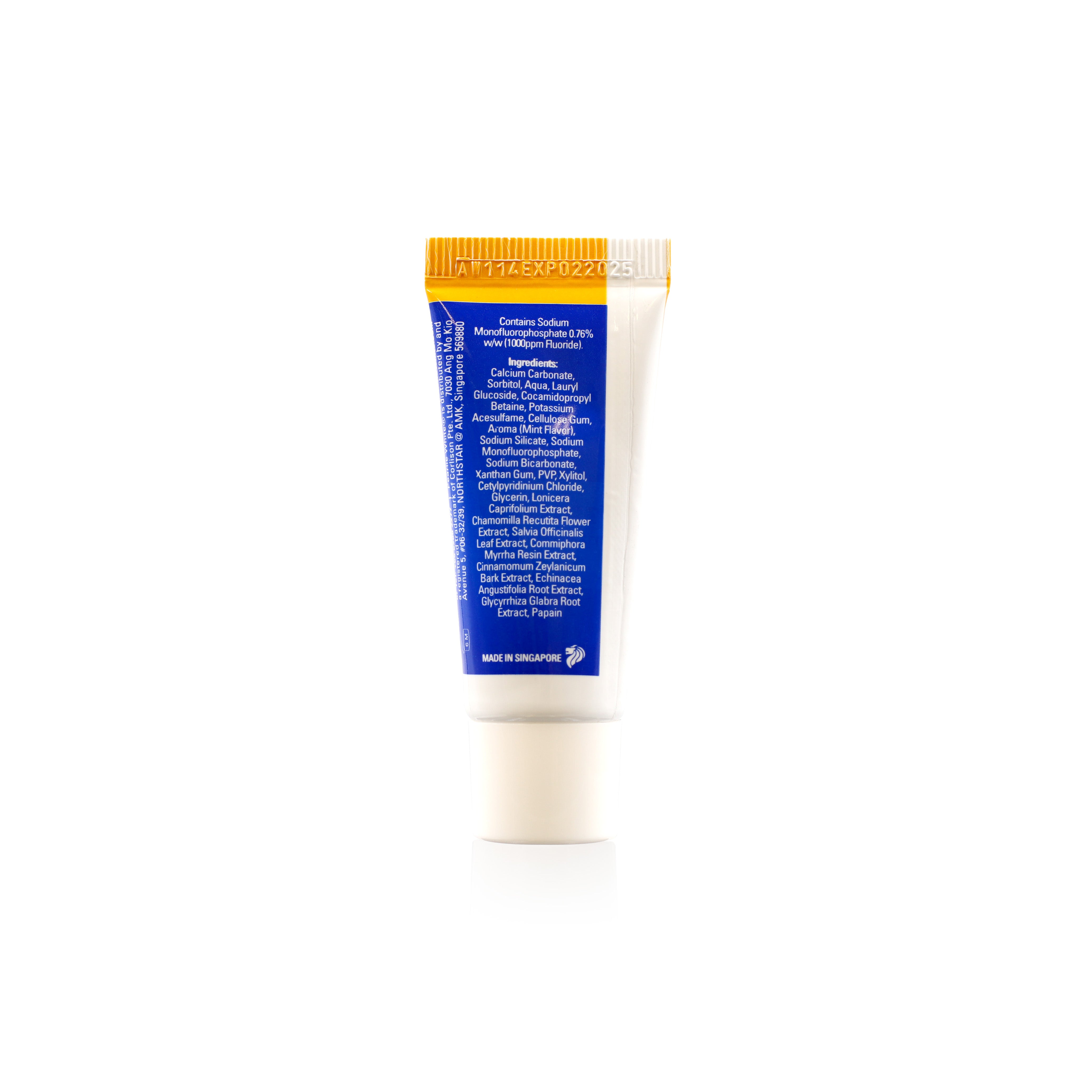 Pearlie White Advanced Whitening Fluoride Toothpaste 10g