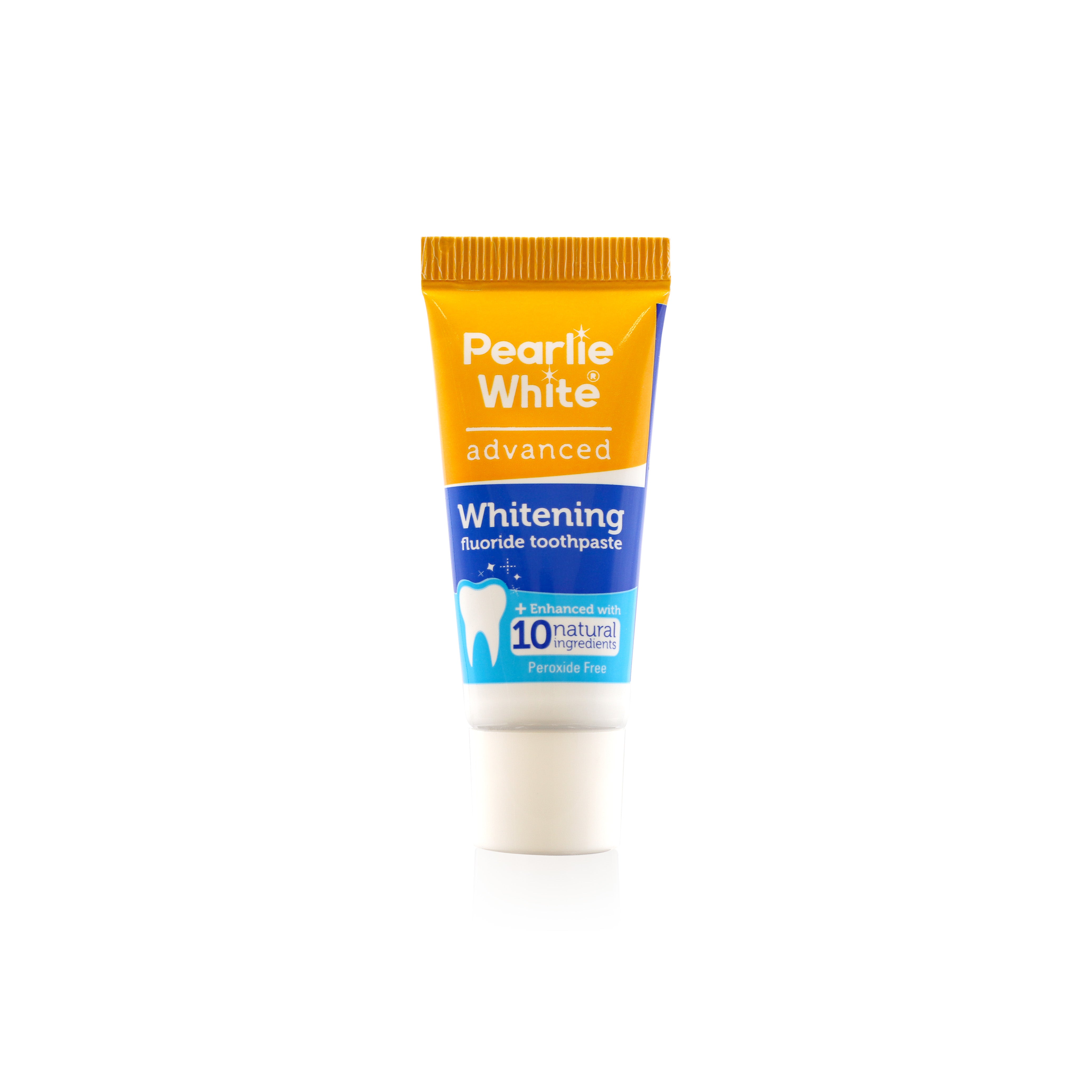Pearlie White Advanced Whitening Fluoride Toothpaste 10g