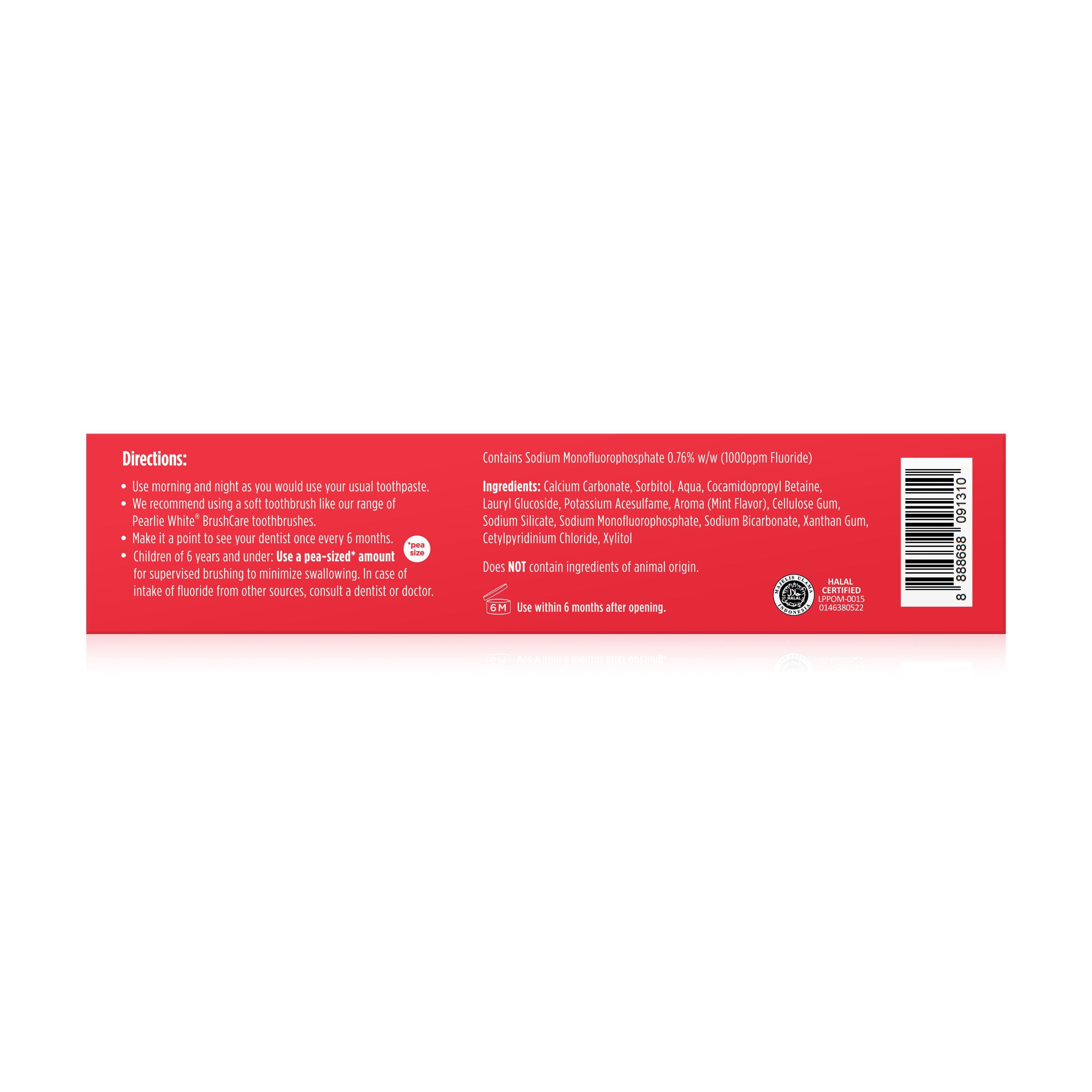 The Real Red® Anti-Cavity Fluoride Toothpaste 175gm