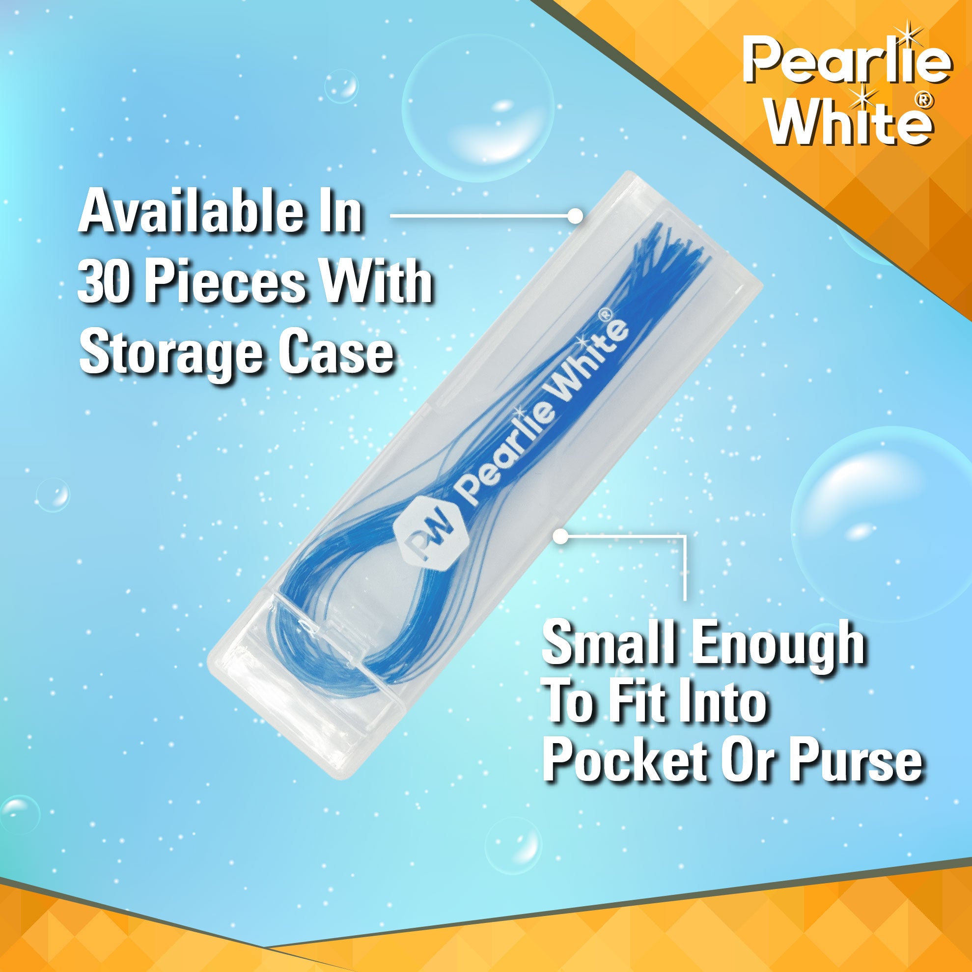 FlossCare™ Floss Threaders With Storage Case 30pcs