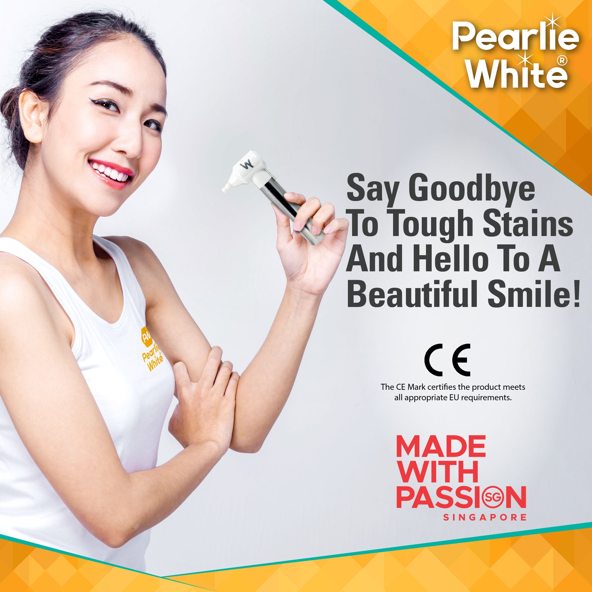 Powered Tooth Whitener & Stain Remover
