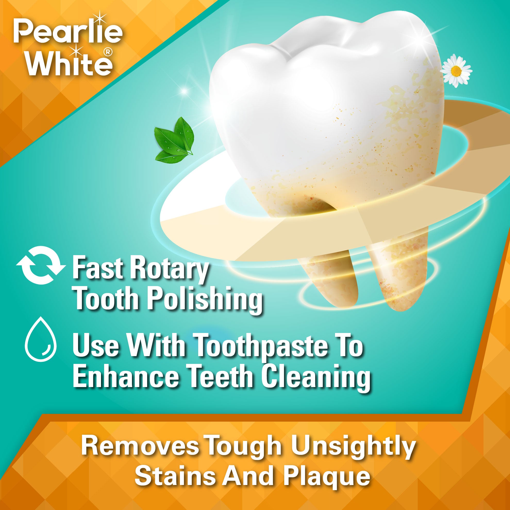 Powered Tooth Whitener & Stain Remover