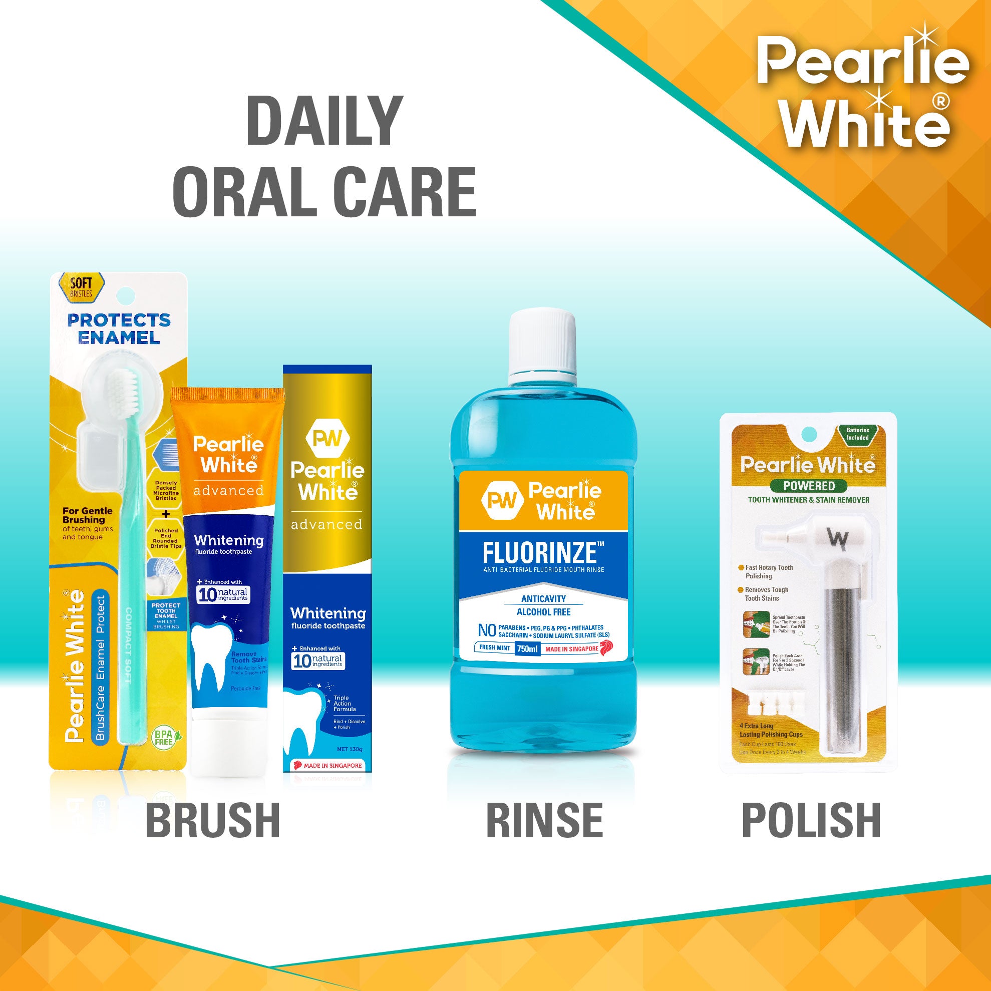 Powered Tooth Whitener & Stain Remover