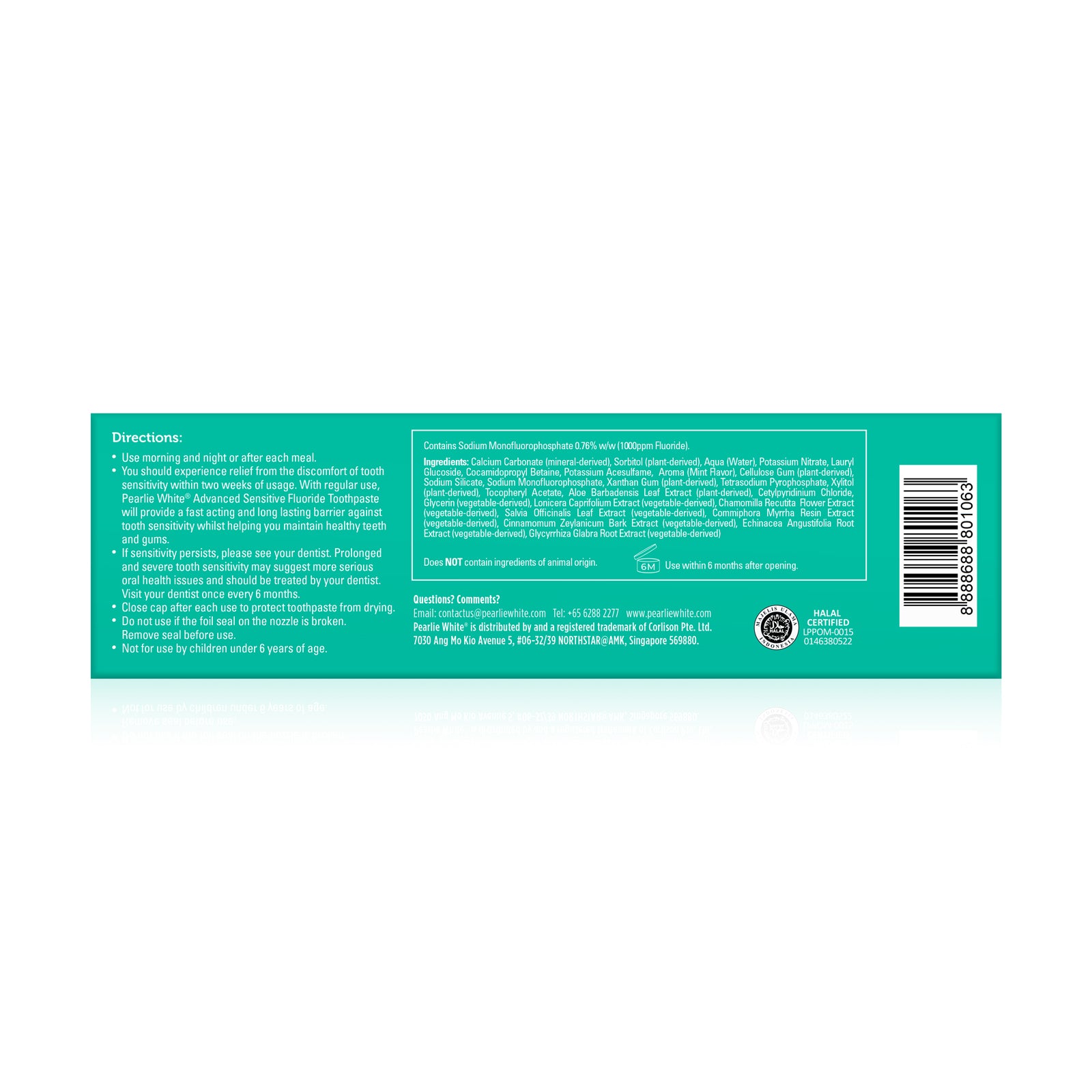 Advanced Sensitive Fluoride Toothpaste 130gm Bundle
