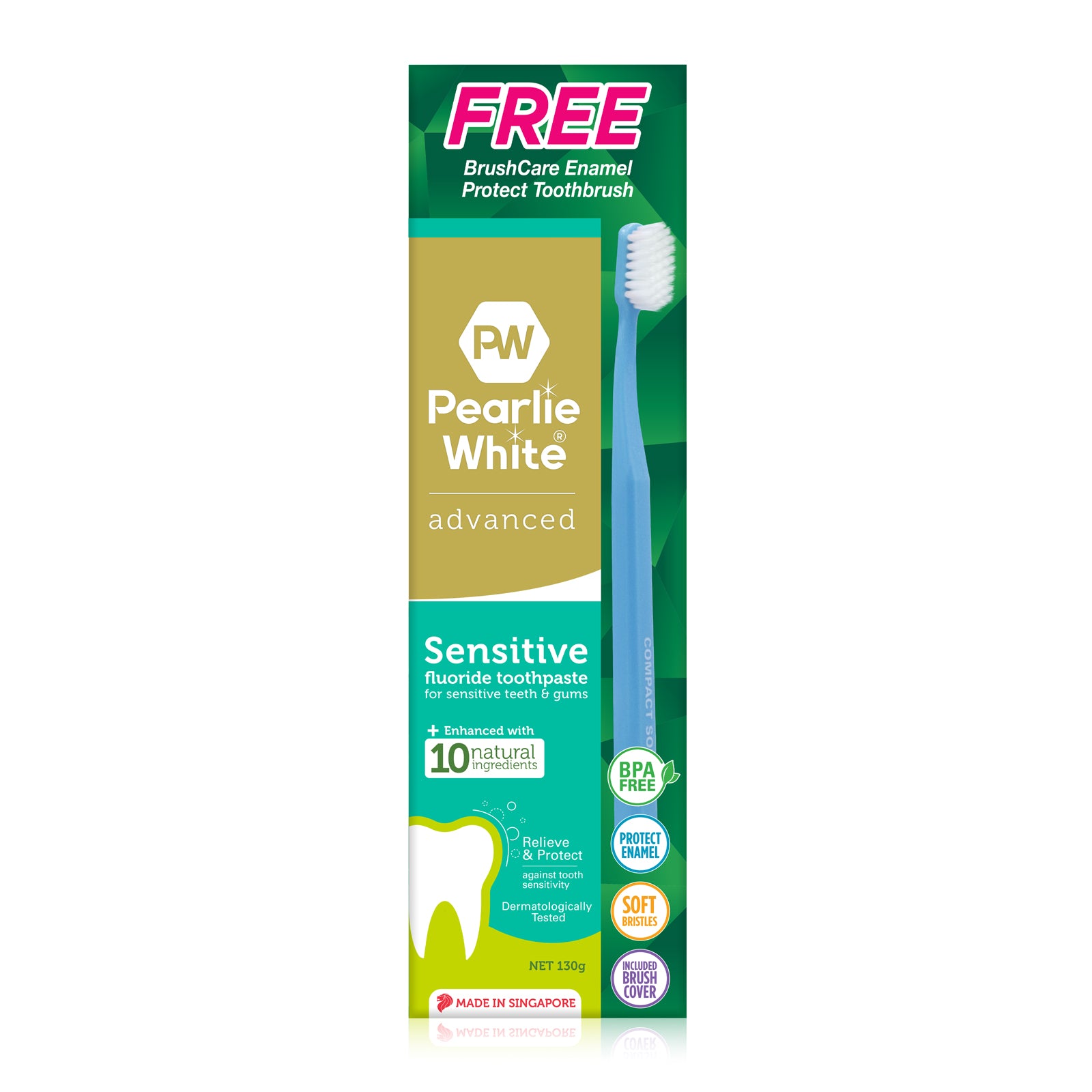 Advanced Sensitive Fluoride Toothpaste 130gm Bundle