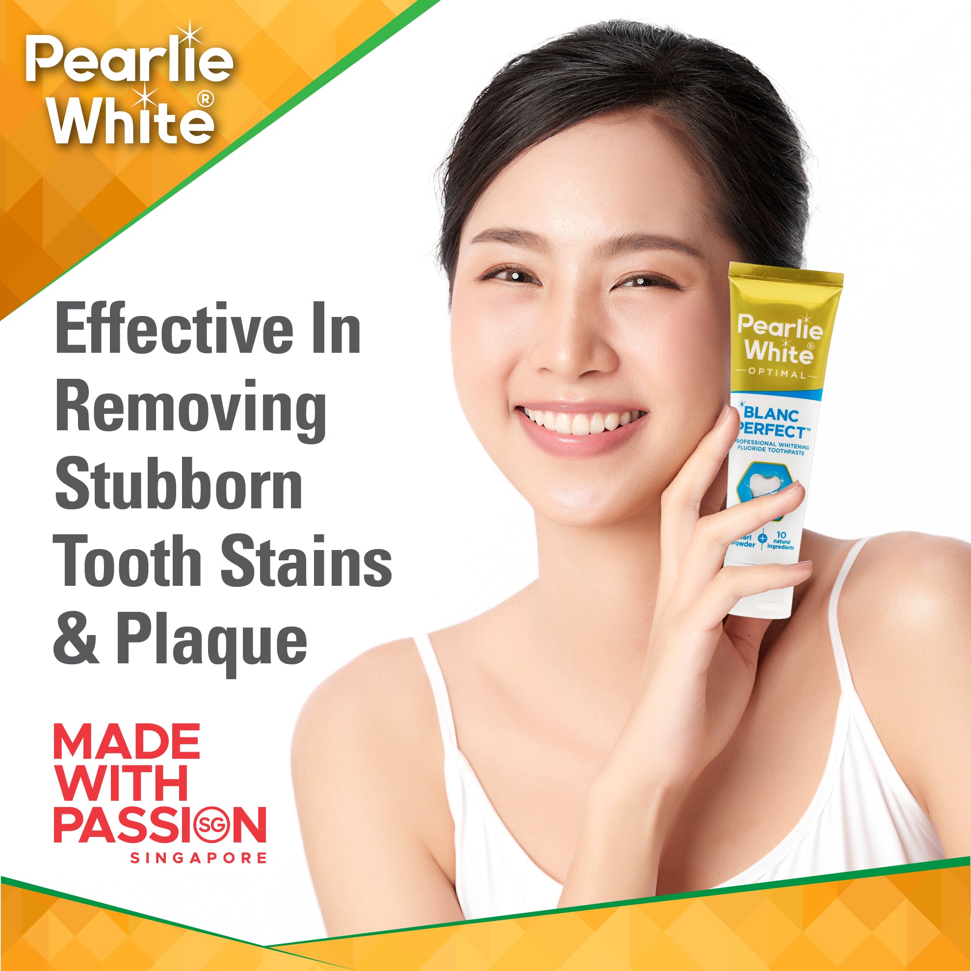 Optimal Blanc Perfect Professional Whitening Fluoride Toothpaste 110g