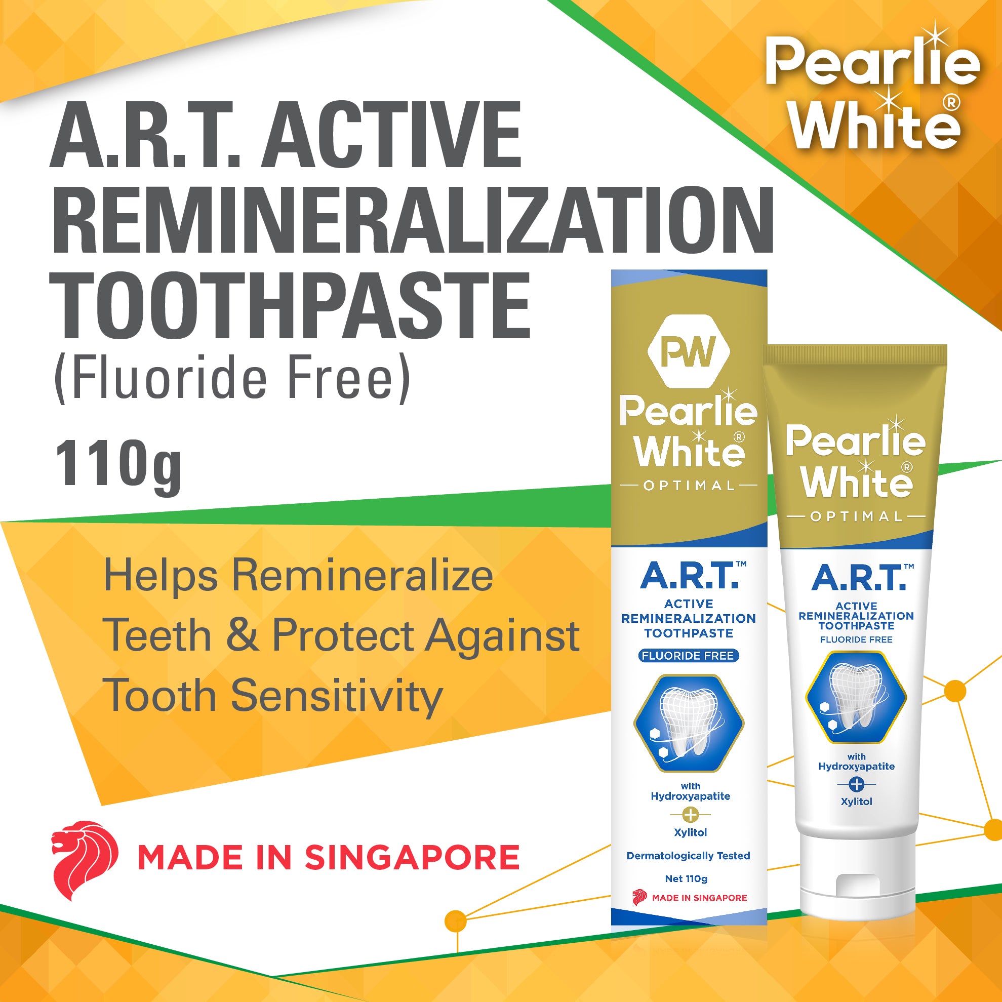 Optimal A.R.T. Active Remineralization Toothpaste 110g