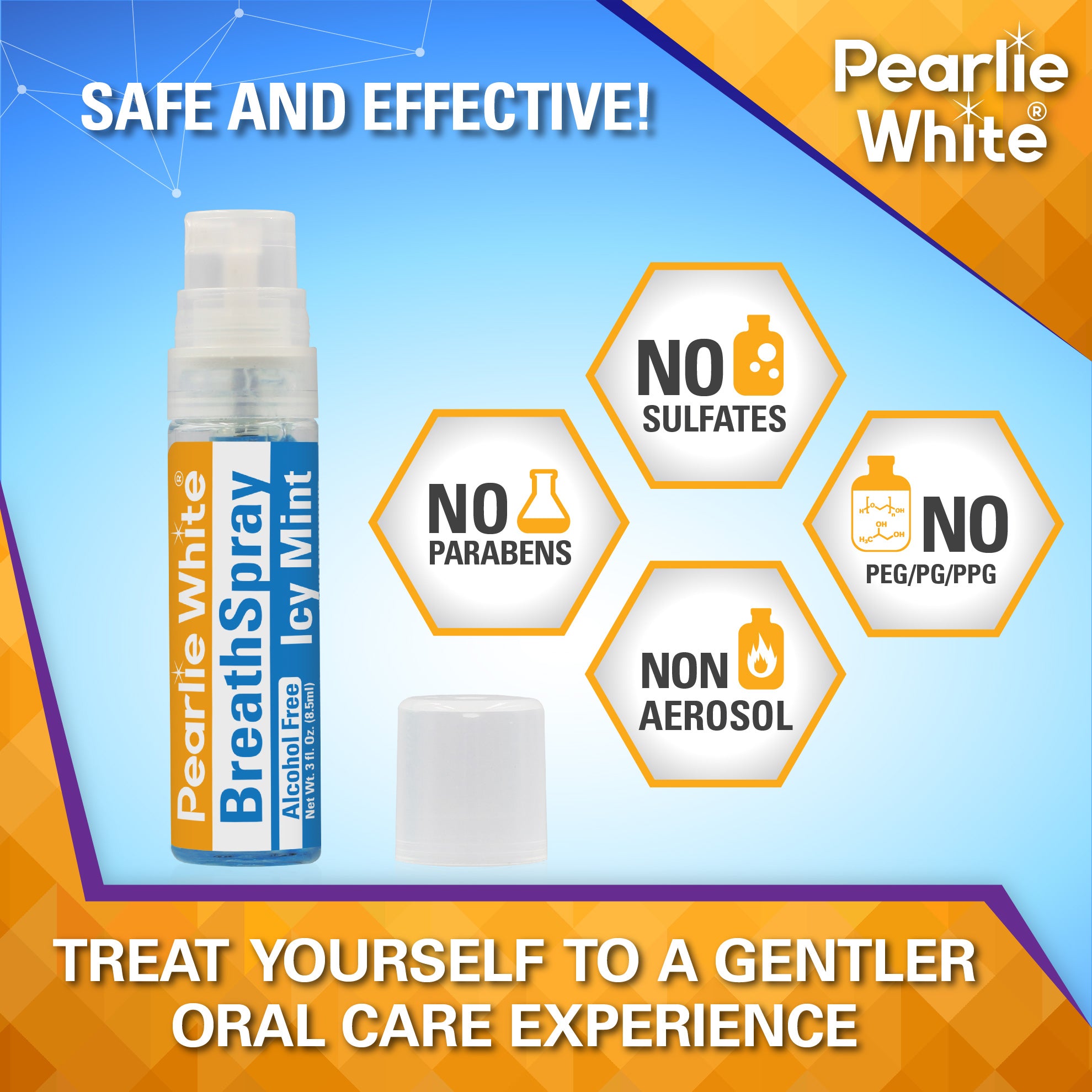 BreathSpray IcyMint 8.5ml - Triple Pack
