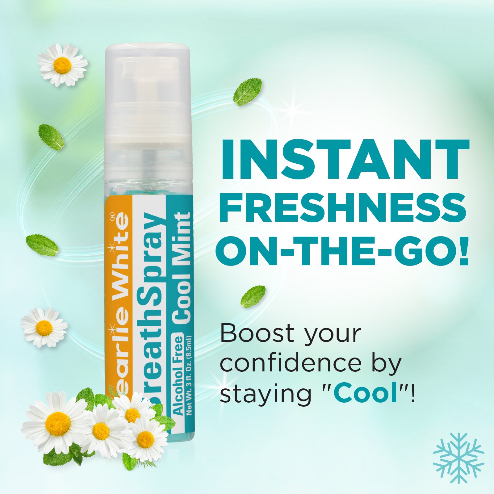 BreathSpray CoolMint (Alcohol Free) 8.5ml