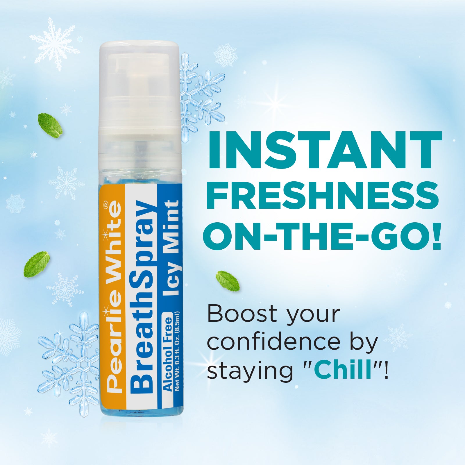 BreathSpray IcyMint (Alcohol Free) 8.5ml