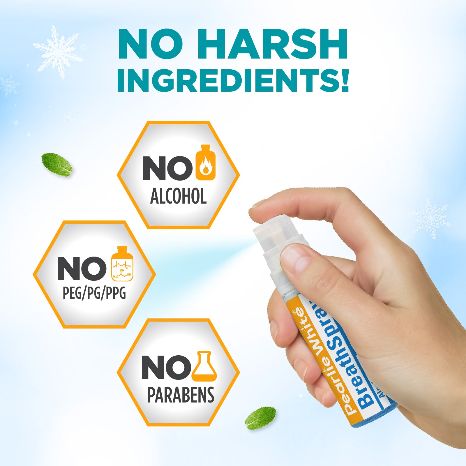 BreathSpray IcyMint (Alcohol Free) 8.5ml