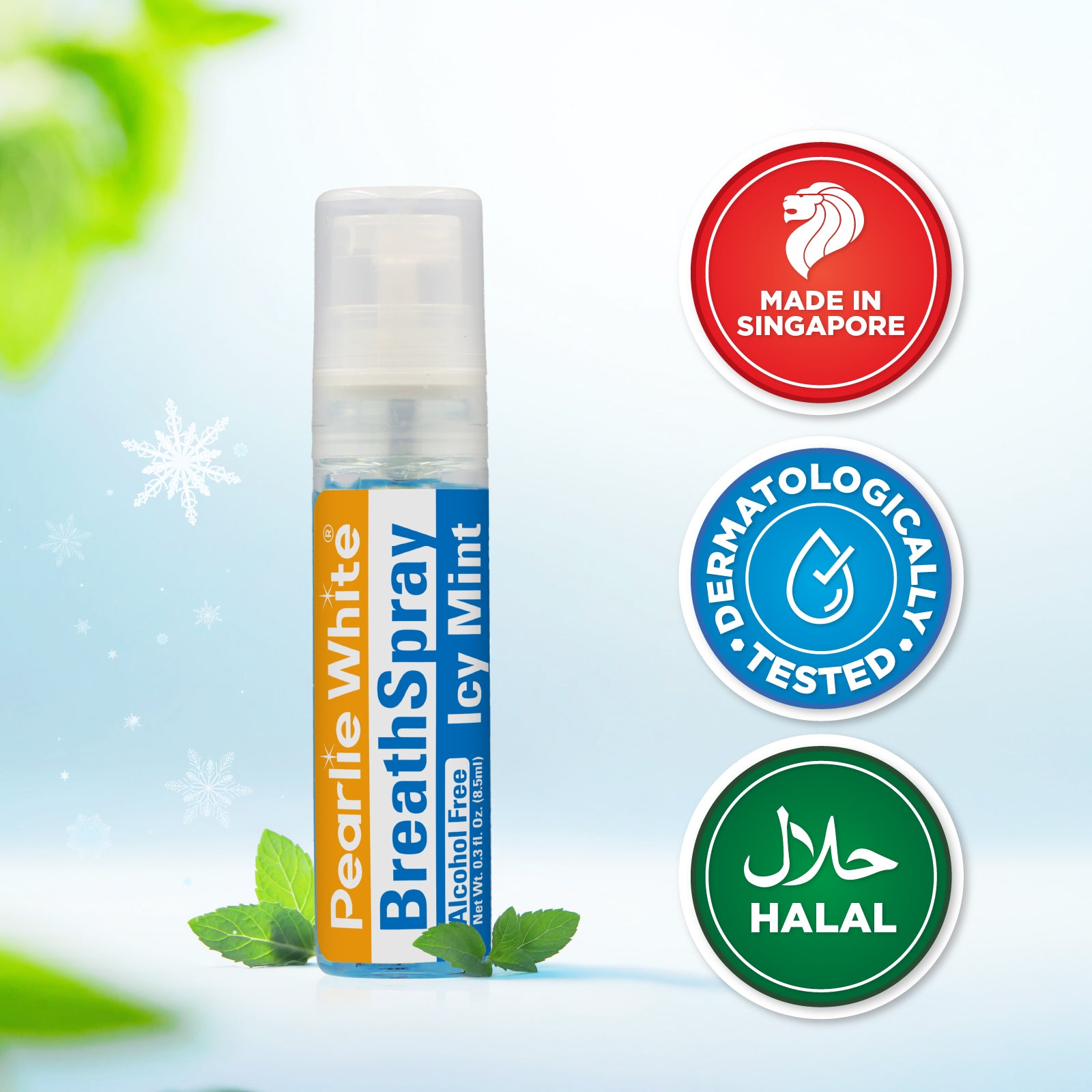 BreathSpray IcyMint (Alcohol Free) 8.5ml