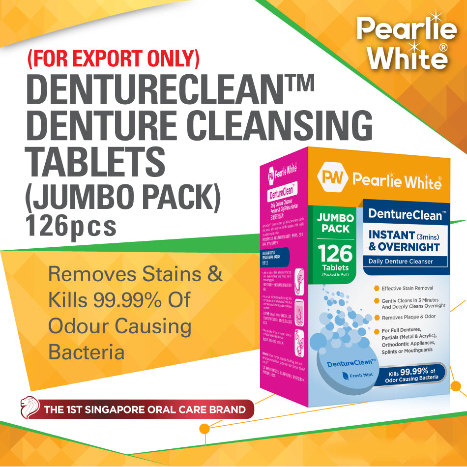 DentureClean Daily Denture Cleanser 126s (For Export Only)