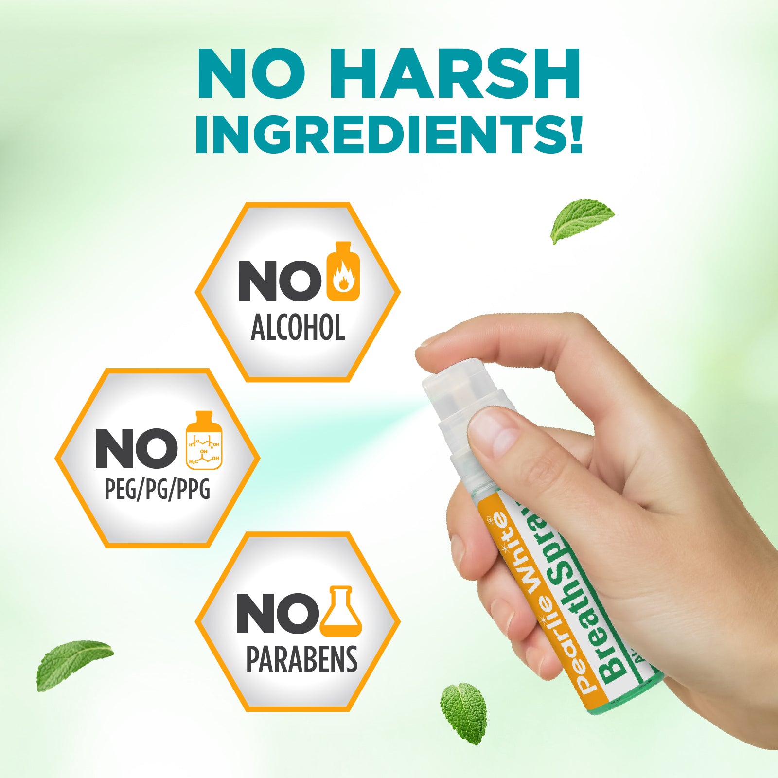 BreathSpray SpearMint 8.5ml - Triple Pack