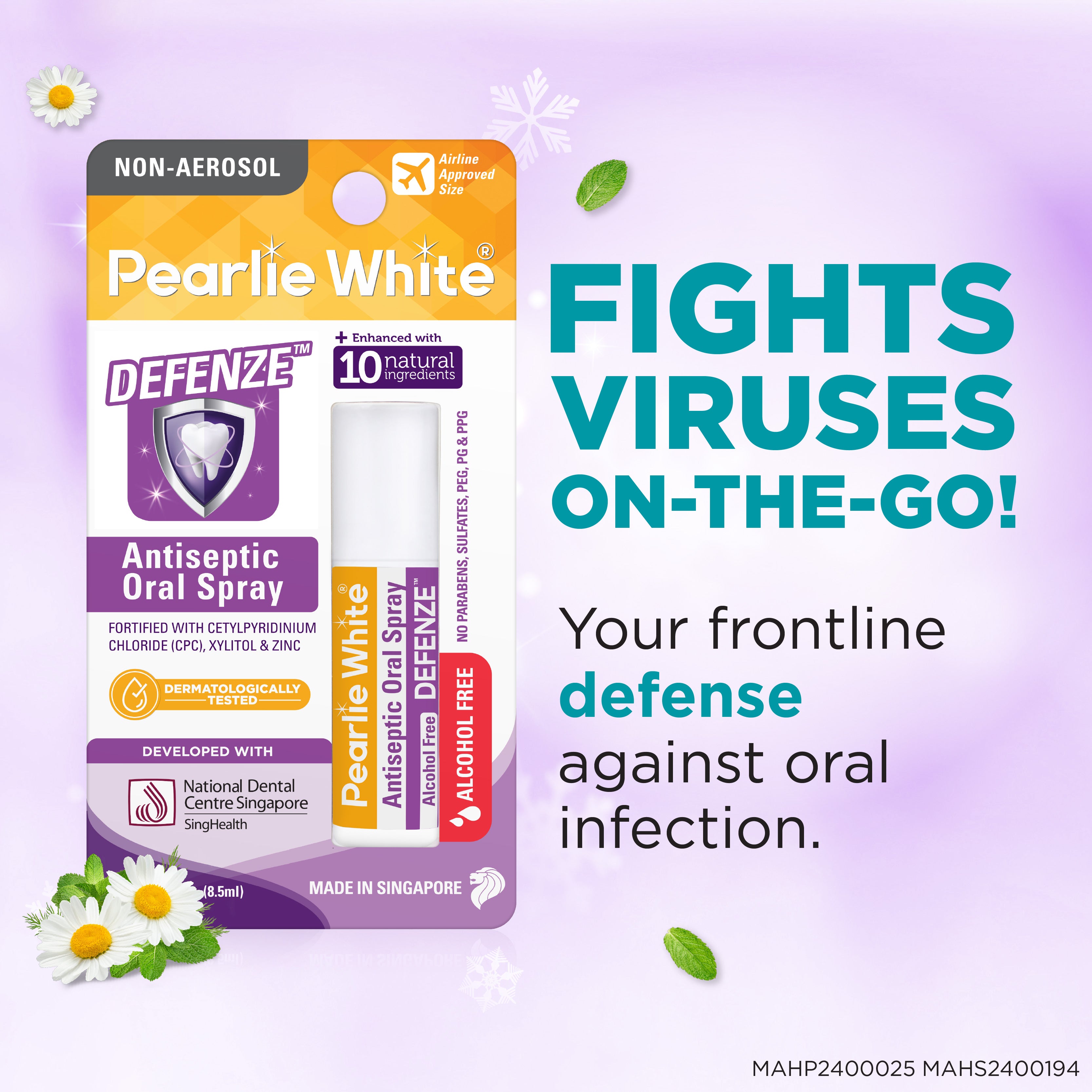 Defenze Antiseptic Oral Spray 8.5ml