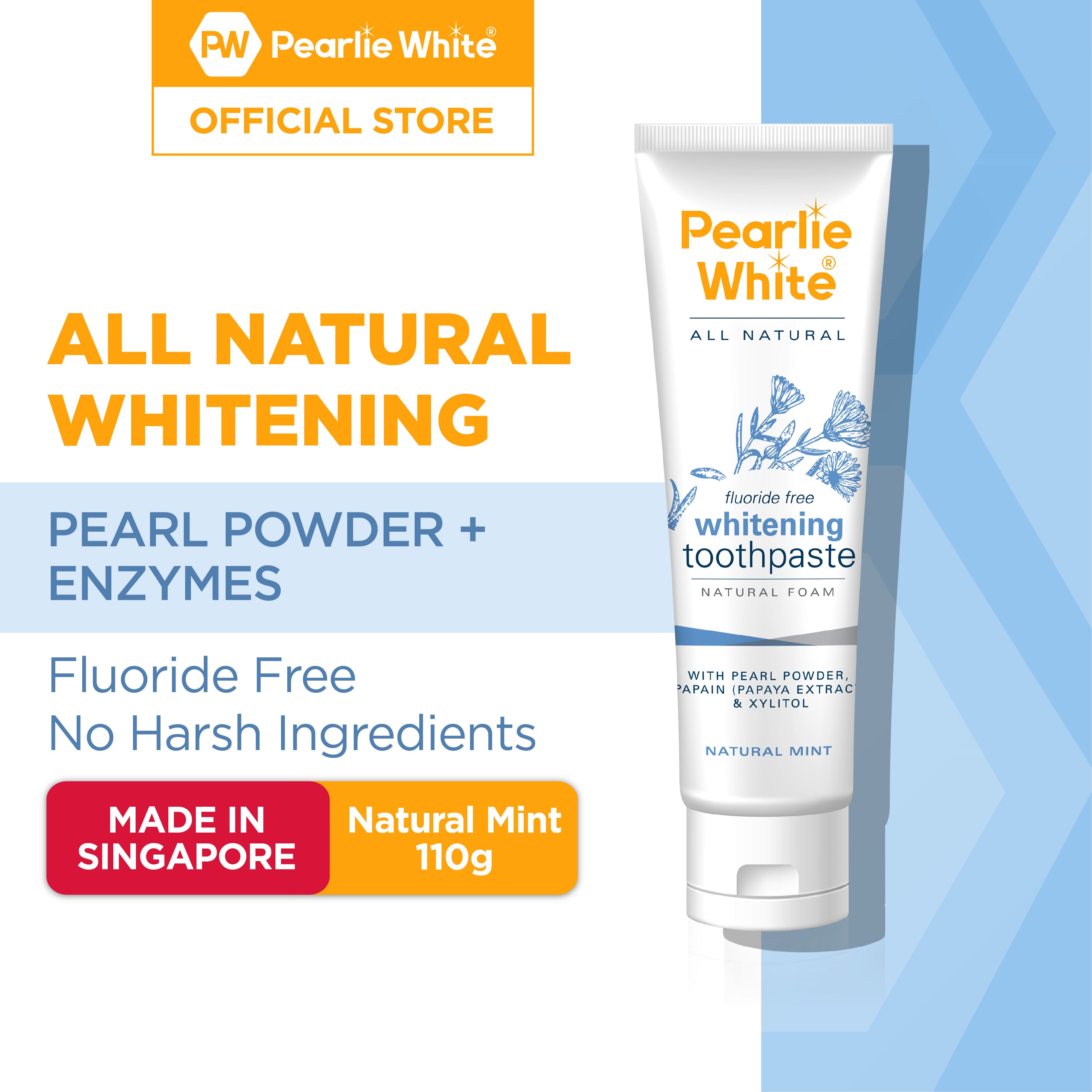 All Natural Whitening Toothpaste 110gm