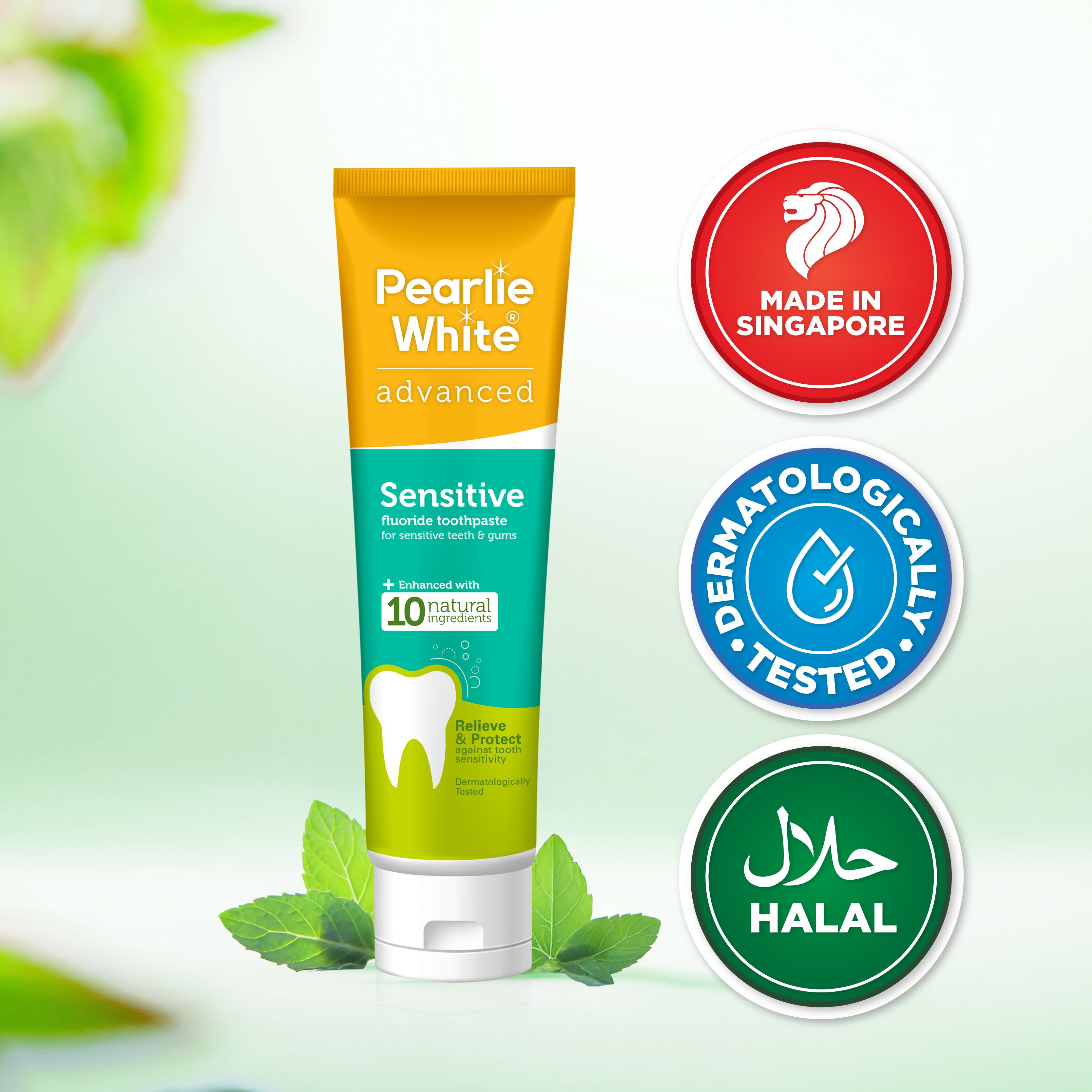 Advanced Sensitive Fluoride Toothpaste 130gm