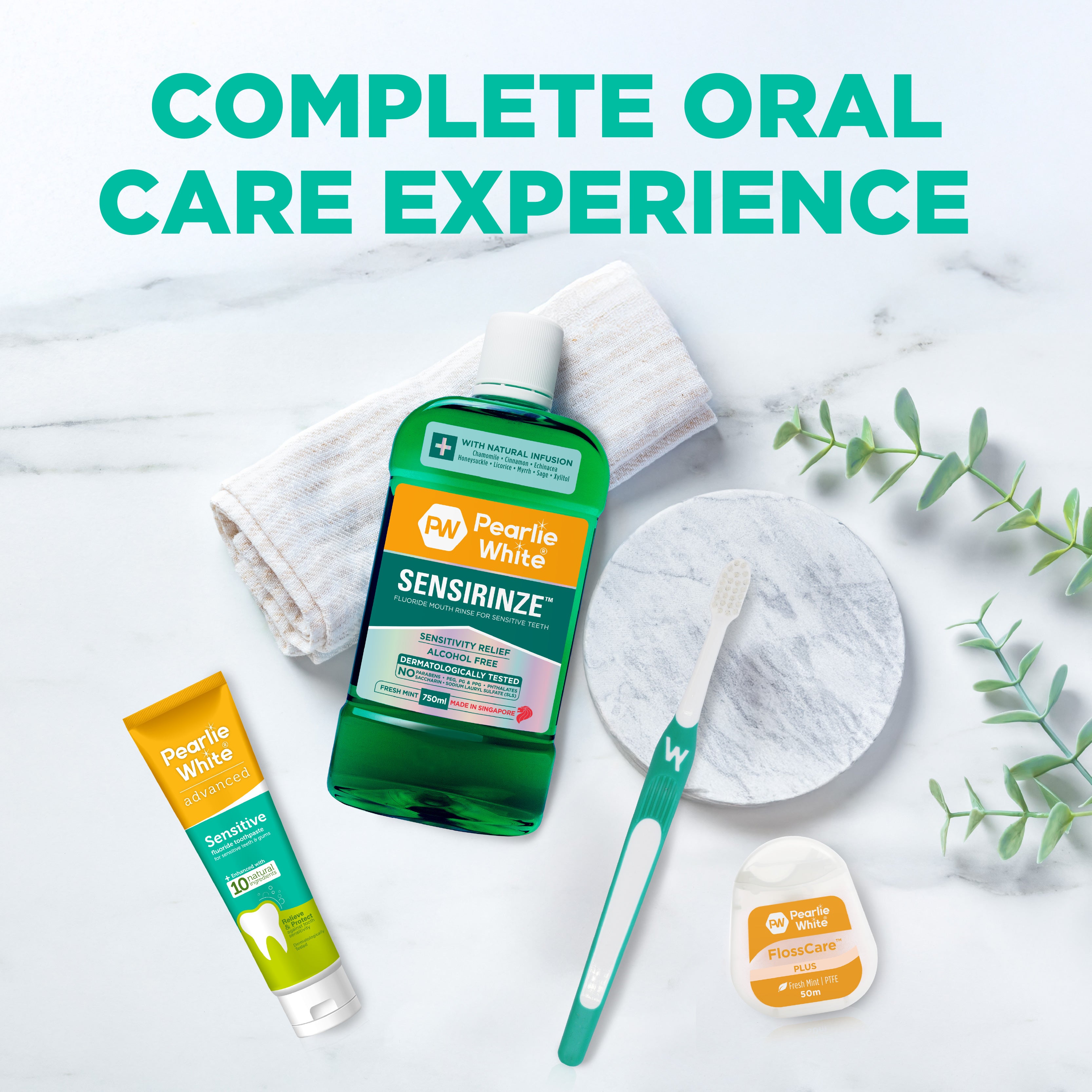 Advanced Sensitive Fluoride Toothpaste 130gm- Triple Pack