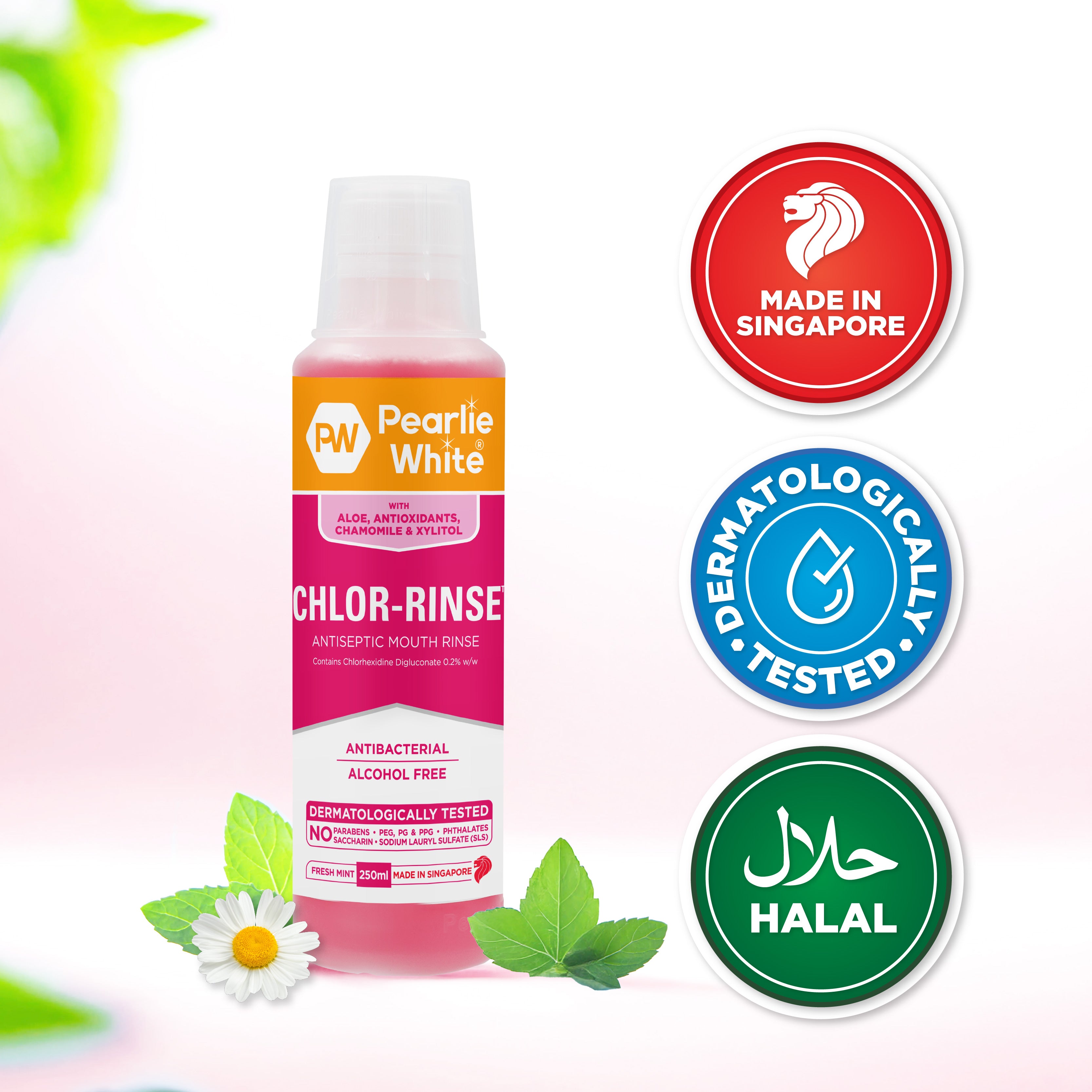 Chlor-Rinse Antiseptic Mouth Rinse 250ml