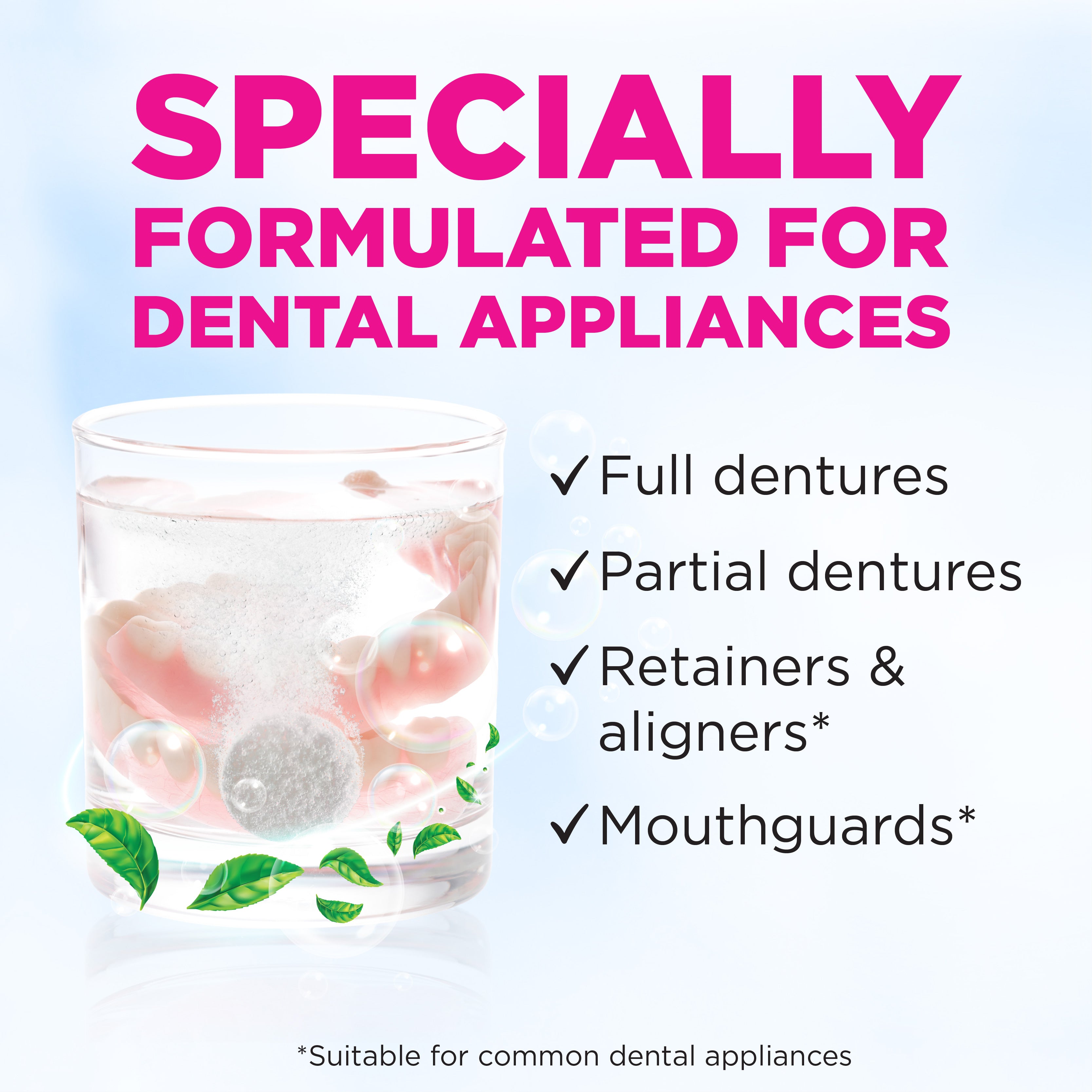 DentureClean Daily Denture Cleanser 126s (For Export Only)