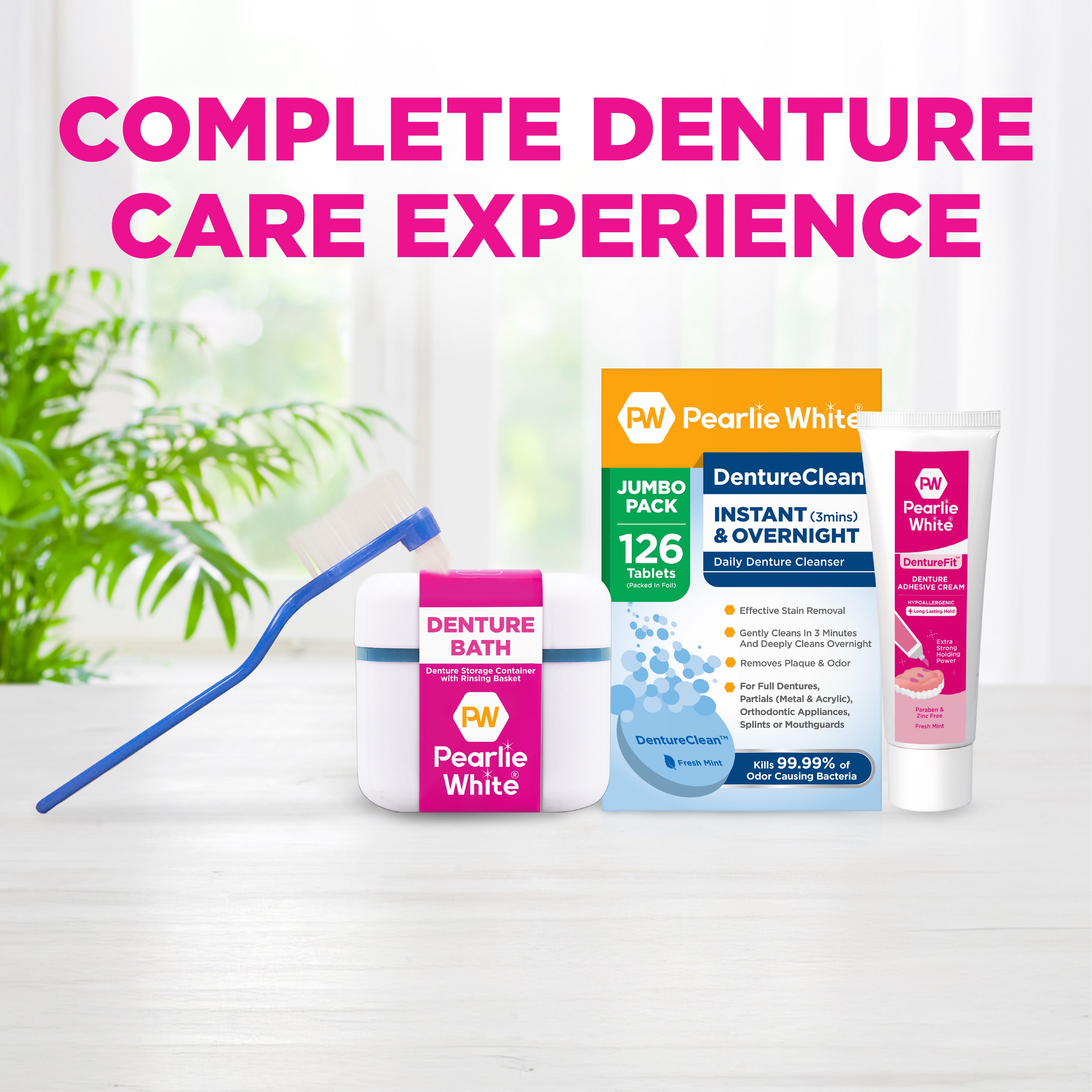 DentureClean Daily Denture Cleanser 126s (For Export Only)