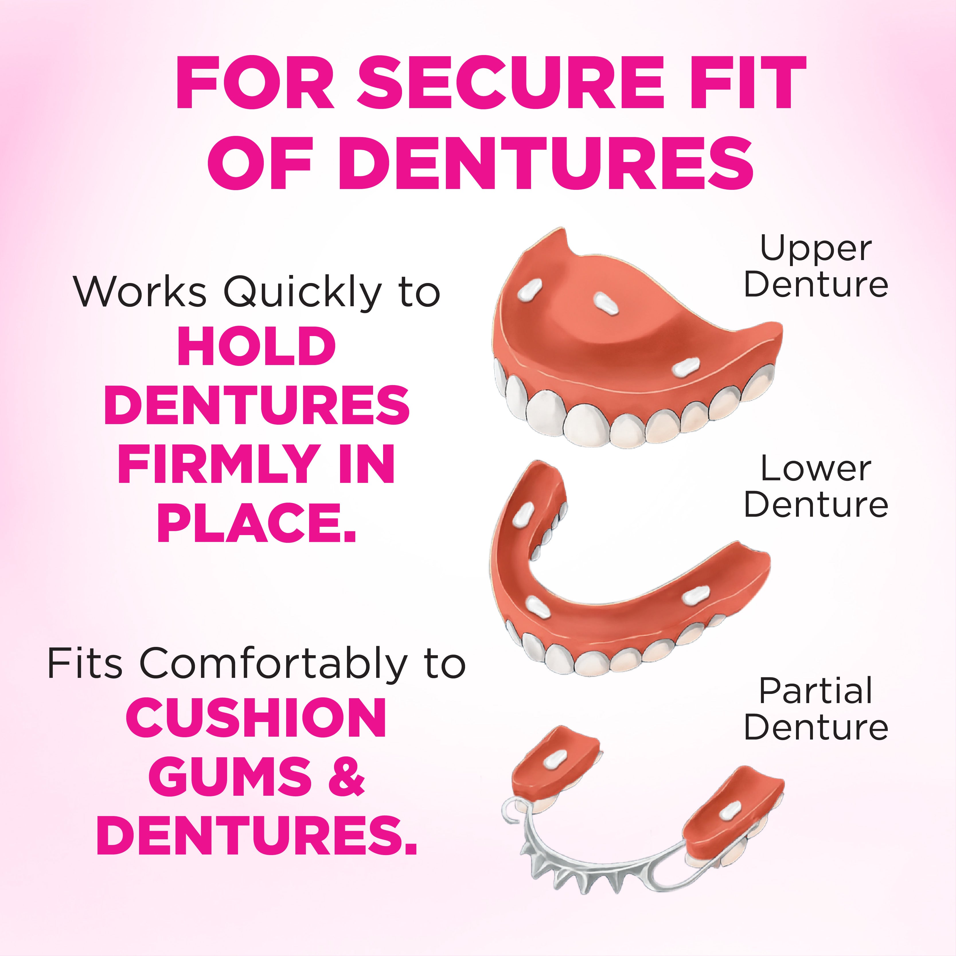 DentureFit Denture Adhesive Cream 40gm