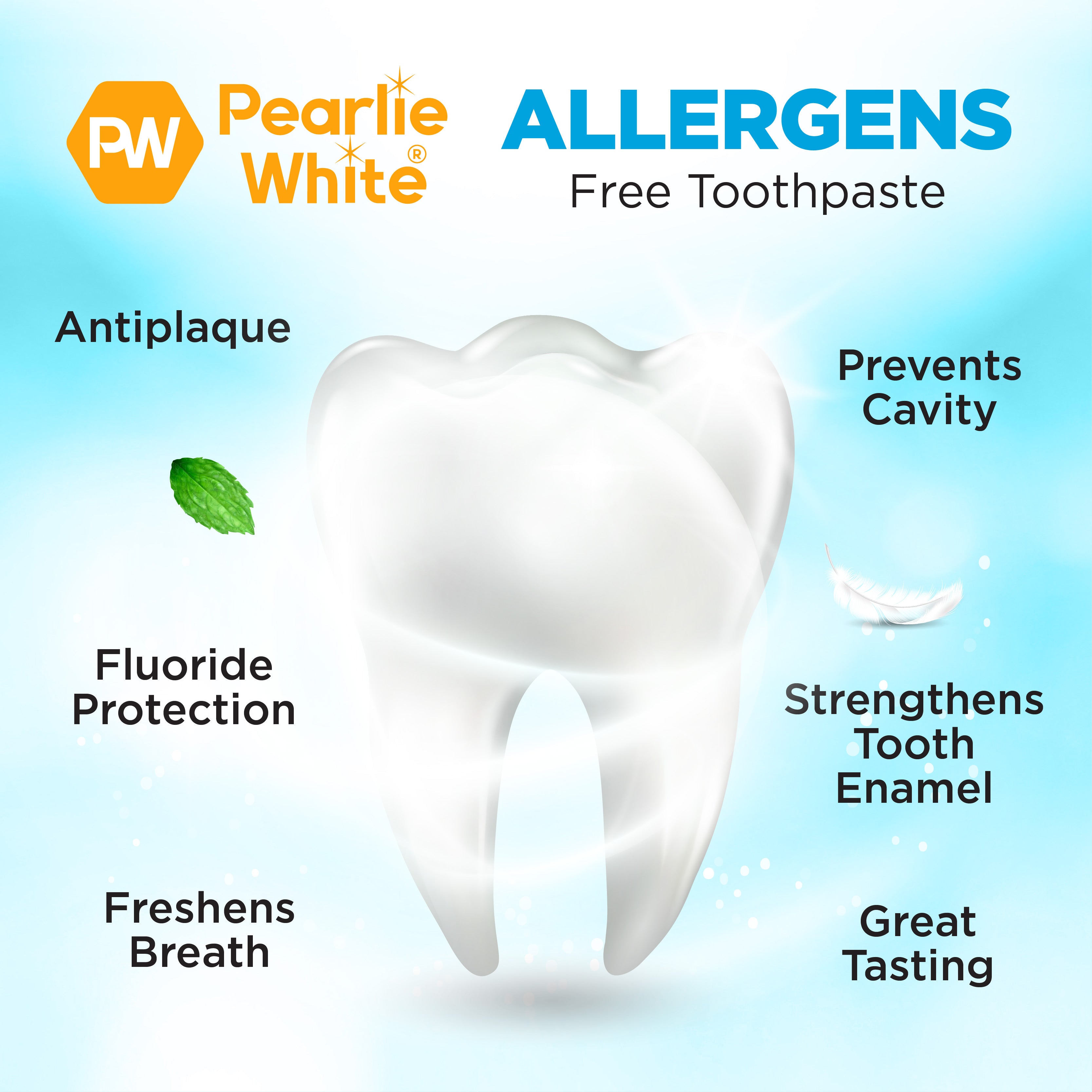 Extra Gentle Hypoallergenic Fluoride Toothpaste 130gm