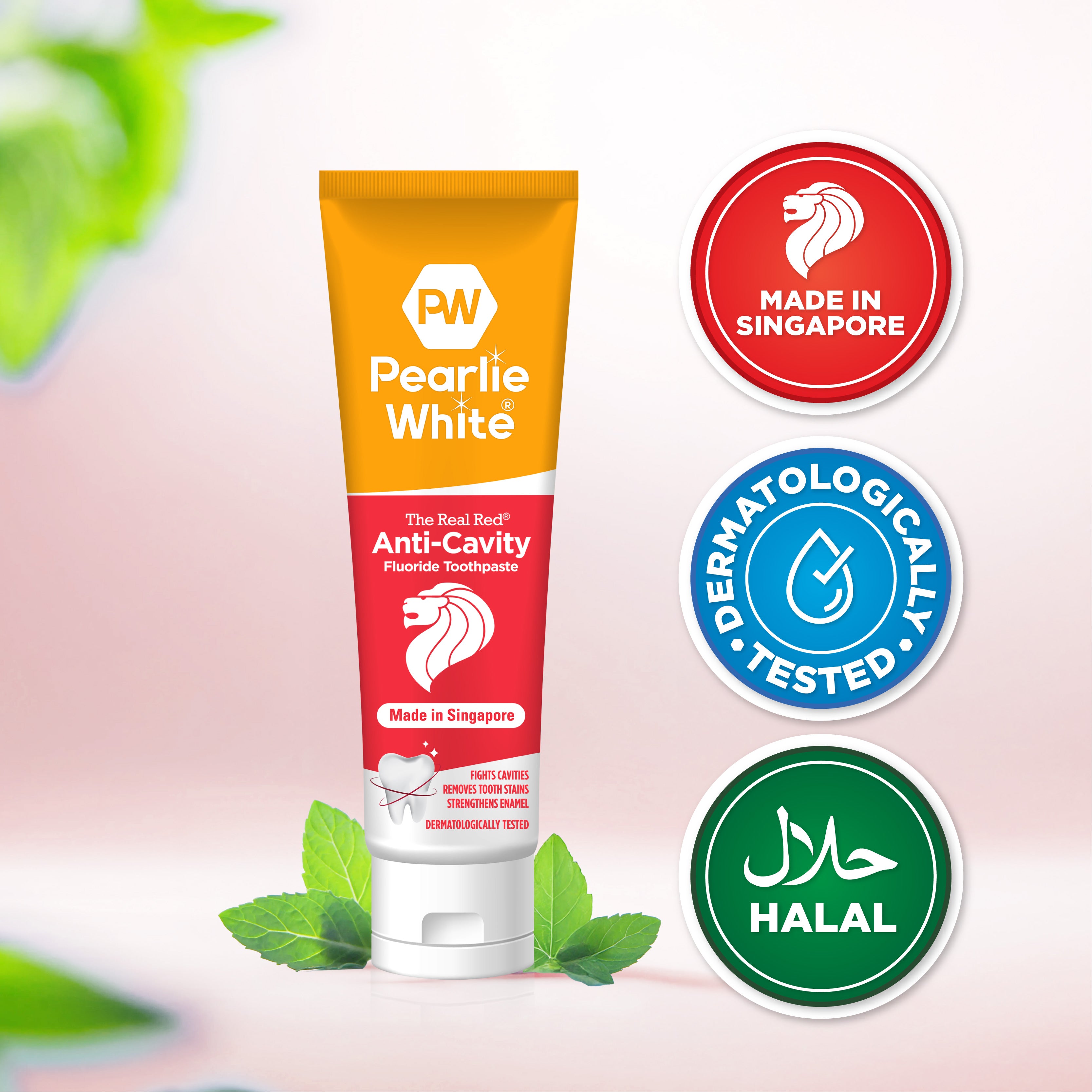 The Real Red® Anti-Cavity Fluoride Toothpaste 138gm
