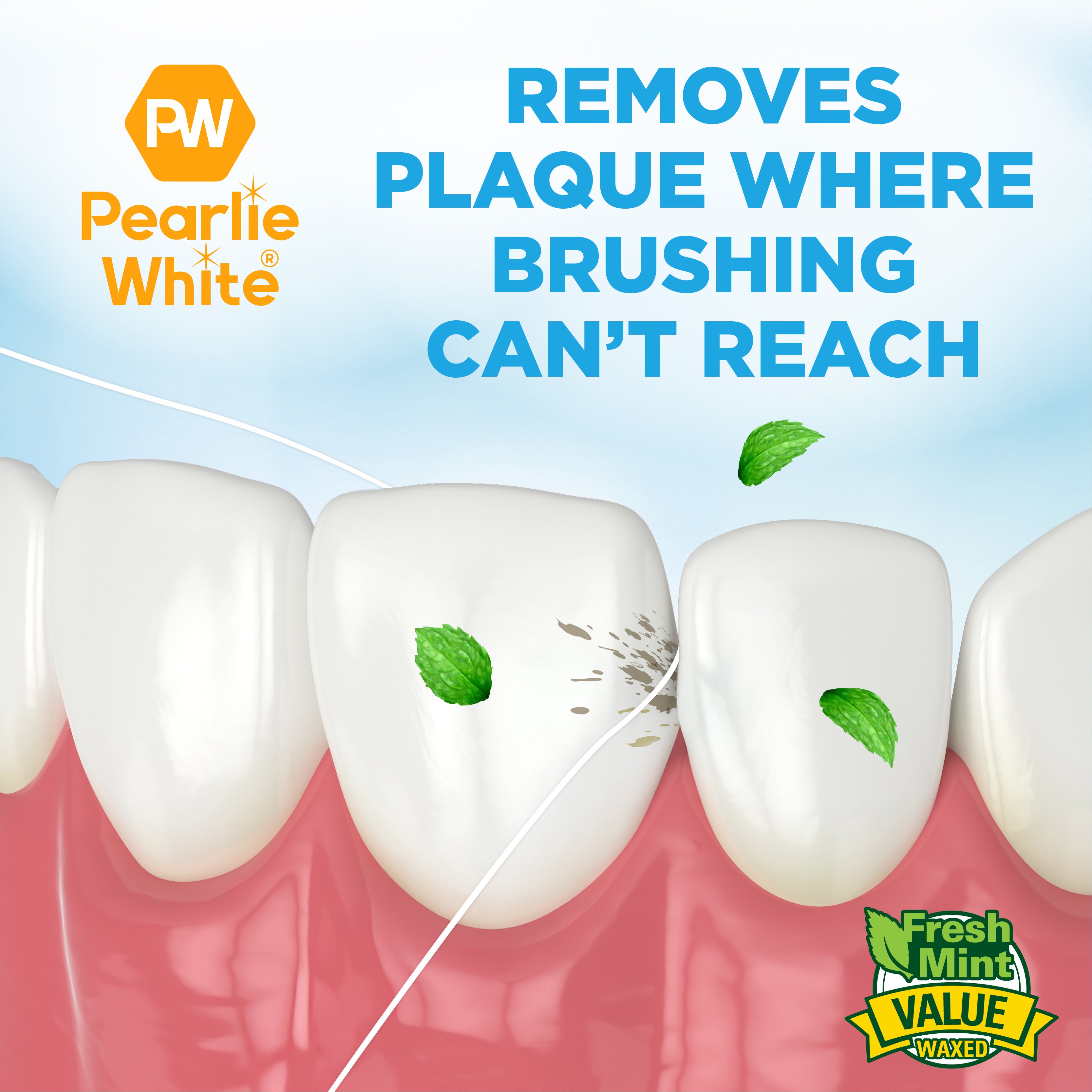 FlossCare Classic Waxed Mint Floss 100m