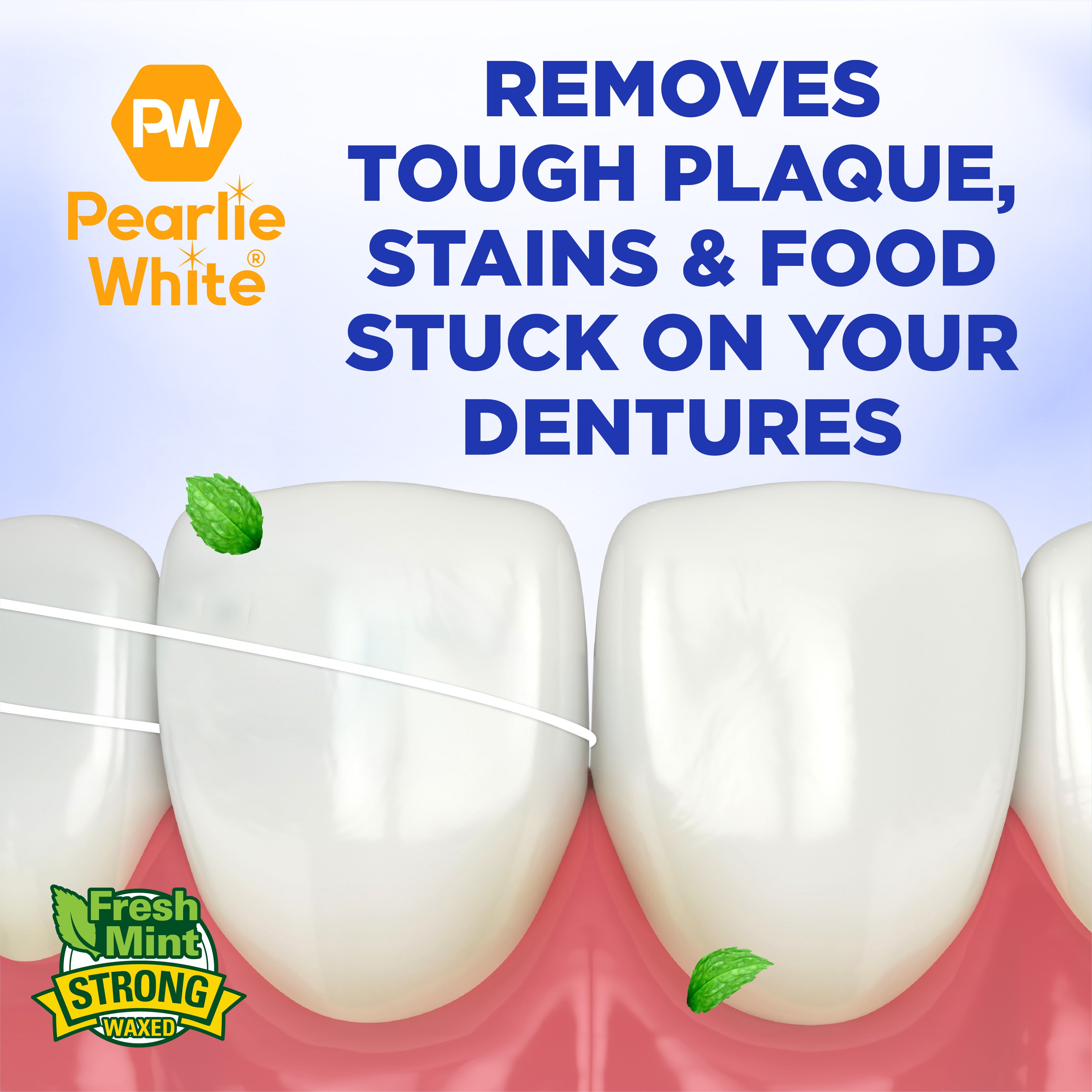 FlossCare Hi-Tech Waxed Mint Floss 50m