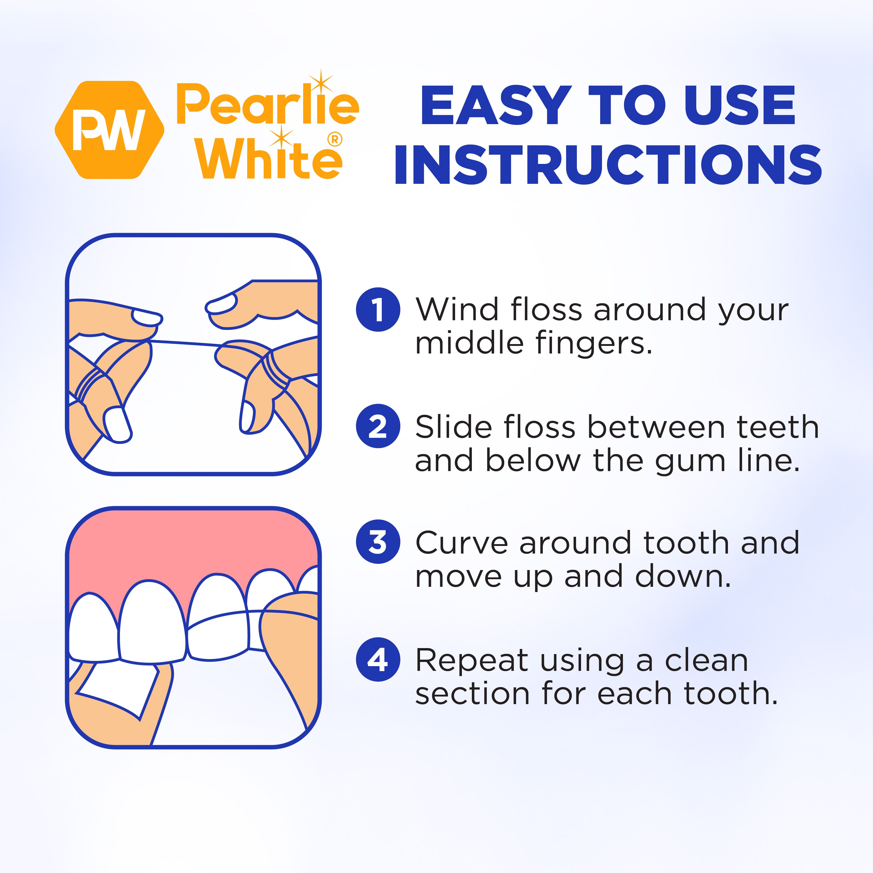 FlossCare Hi-Tech Waxed Mint Floss 50m