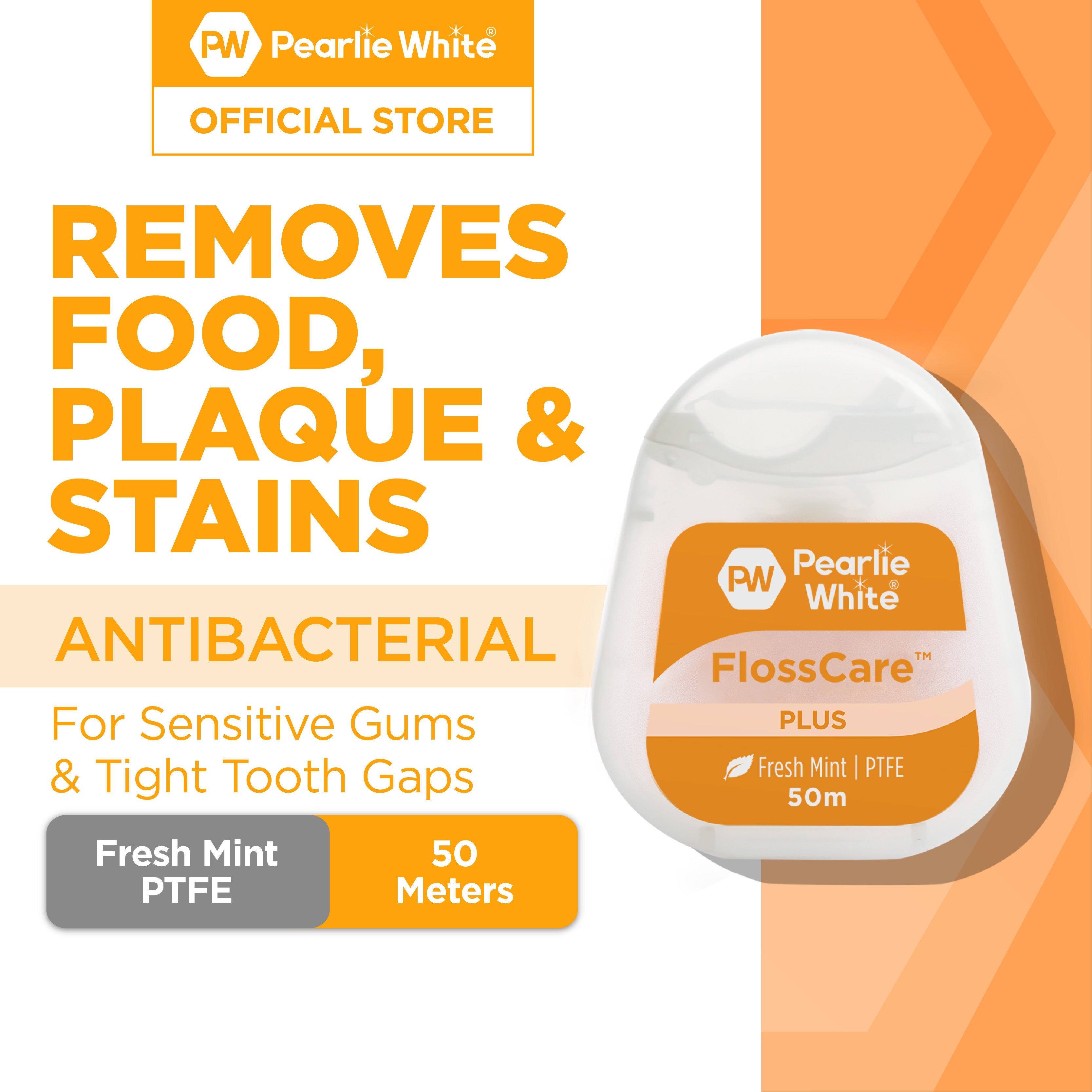 FlossCare Plus PTFE Mint Floss 50m