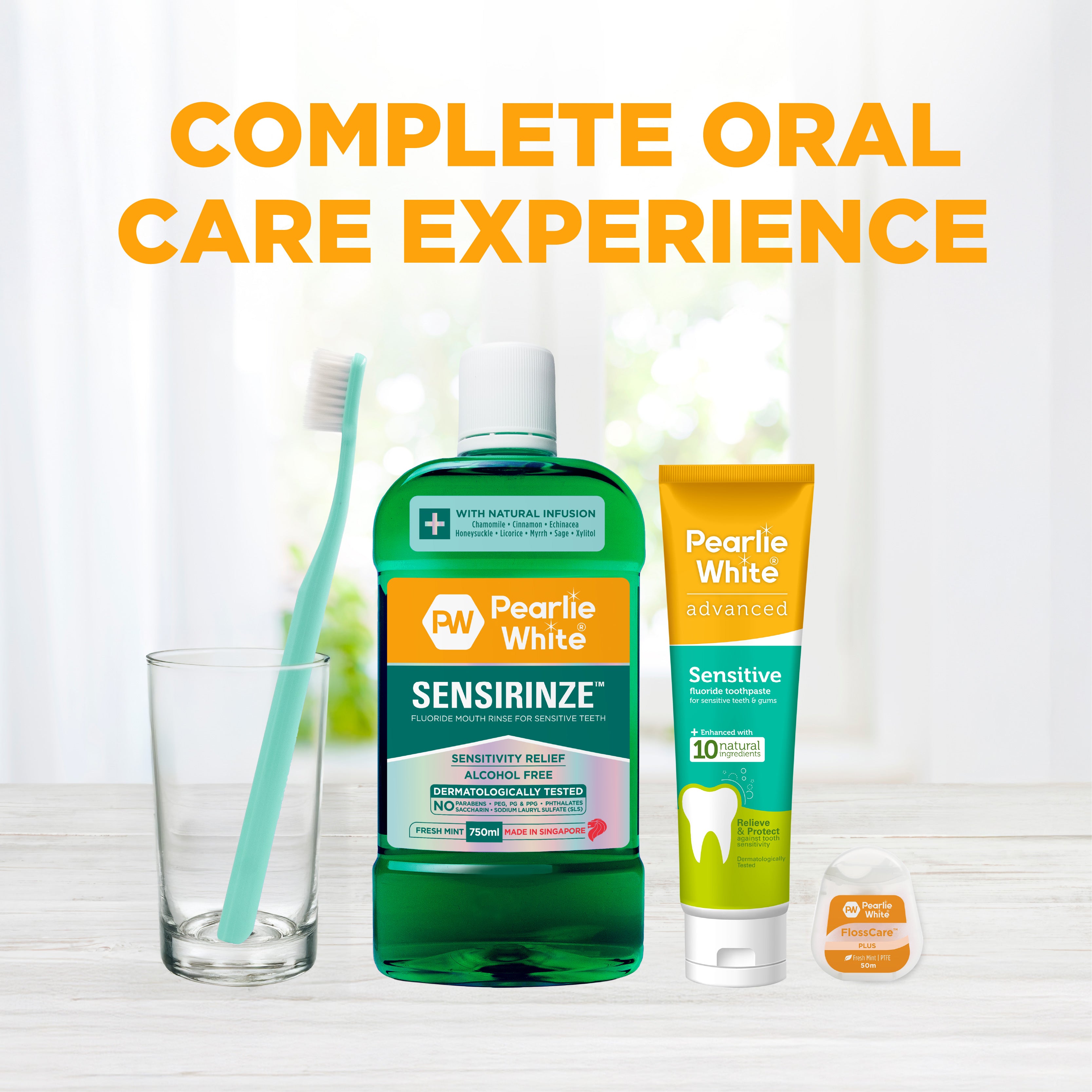 FlossCare Plus PTFE Mint Floss 50m