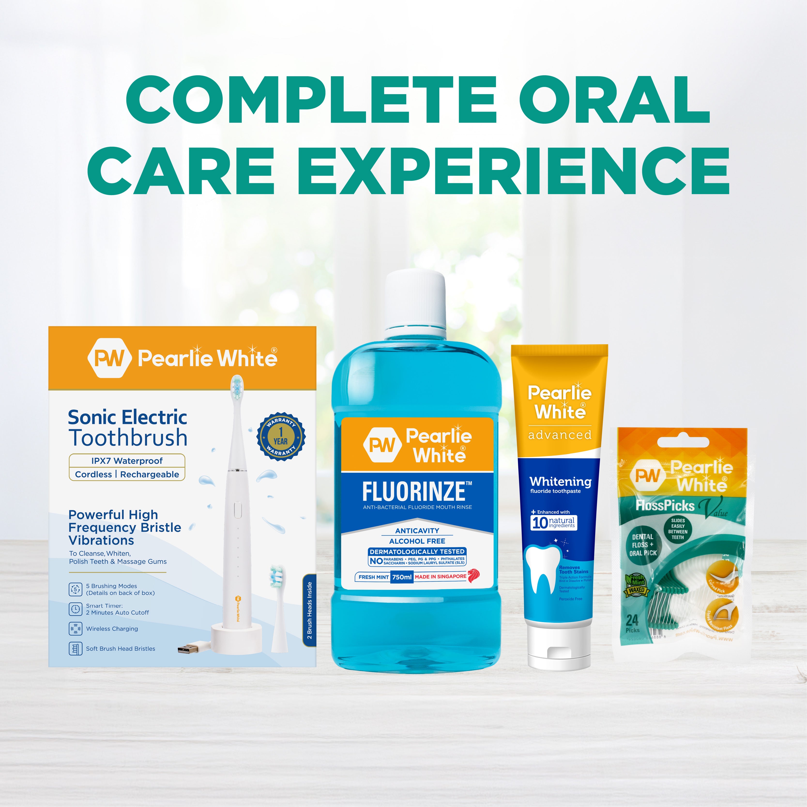 FlossPicks Value 2-IN-1 Mint Flosser 24pcs