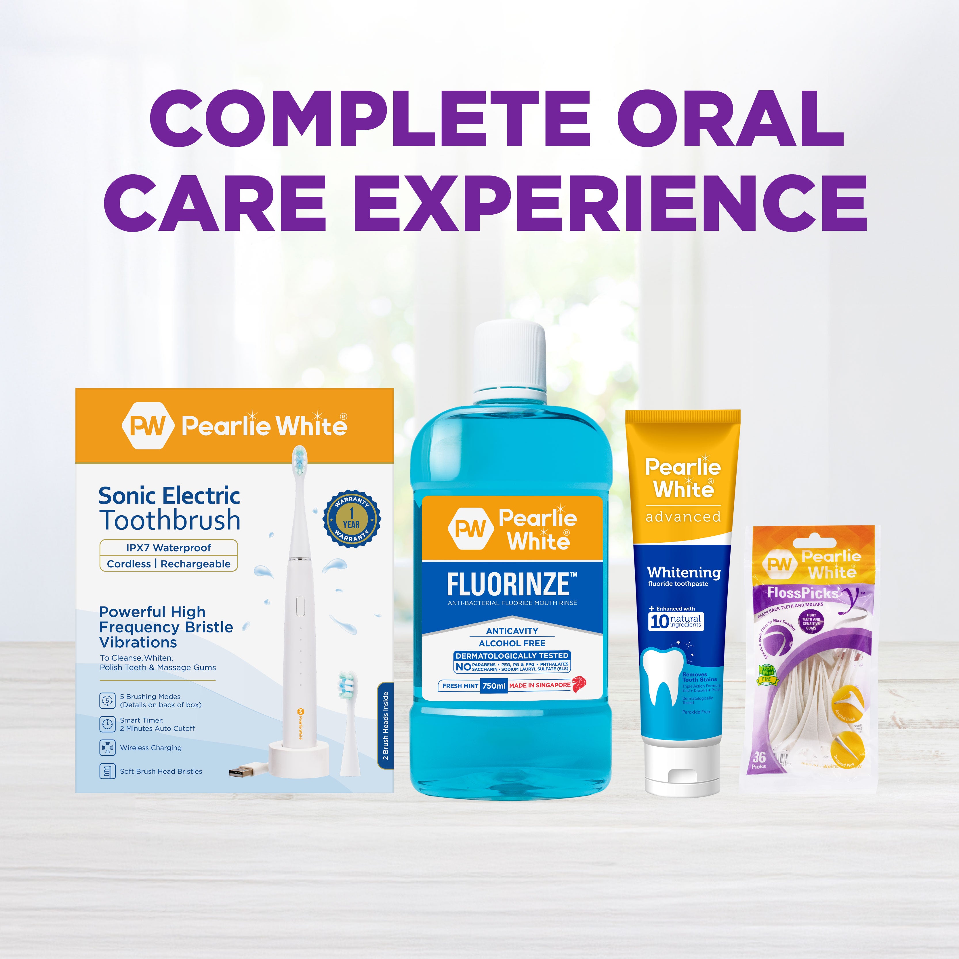 FlossPick Y 2-IN-1 PTFE Back Teeth Mint Flosser 36pcs