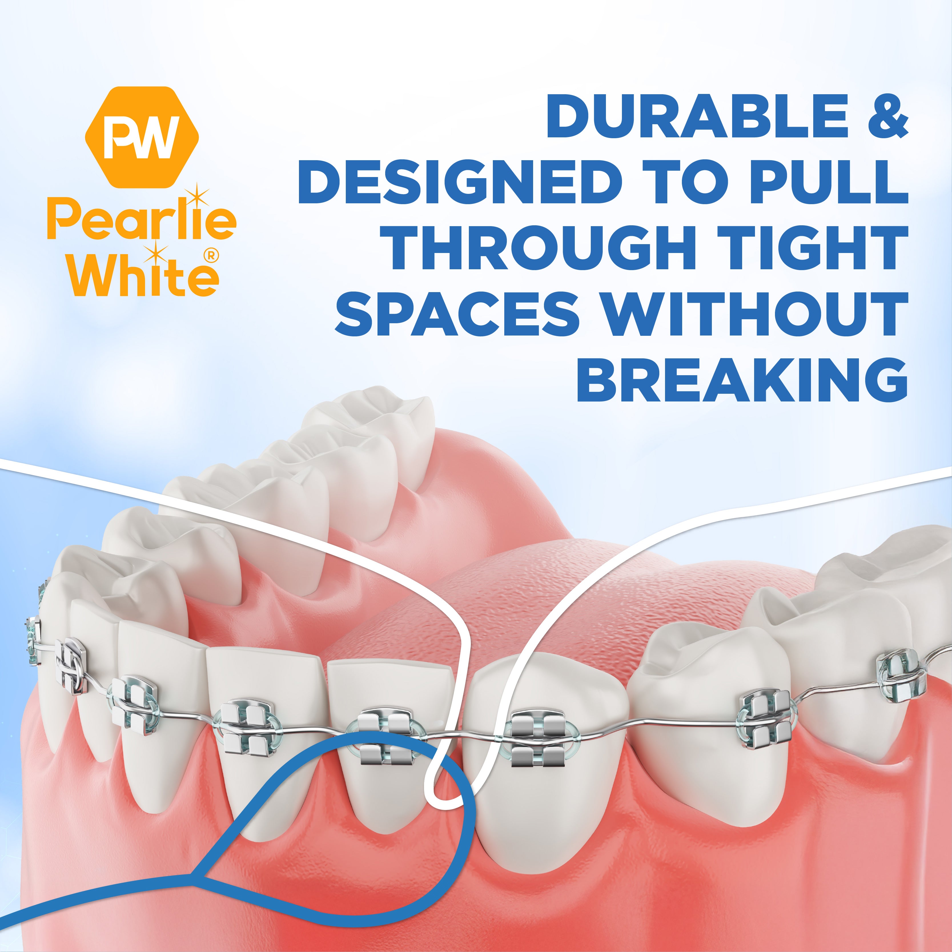 FlossCare™ Floss Threaders With Storage Case 30pcs