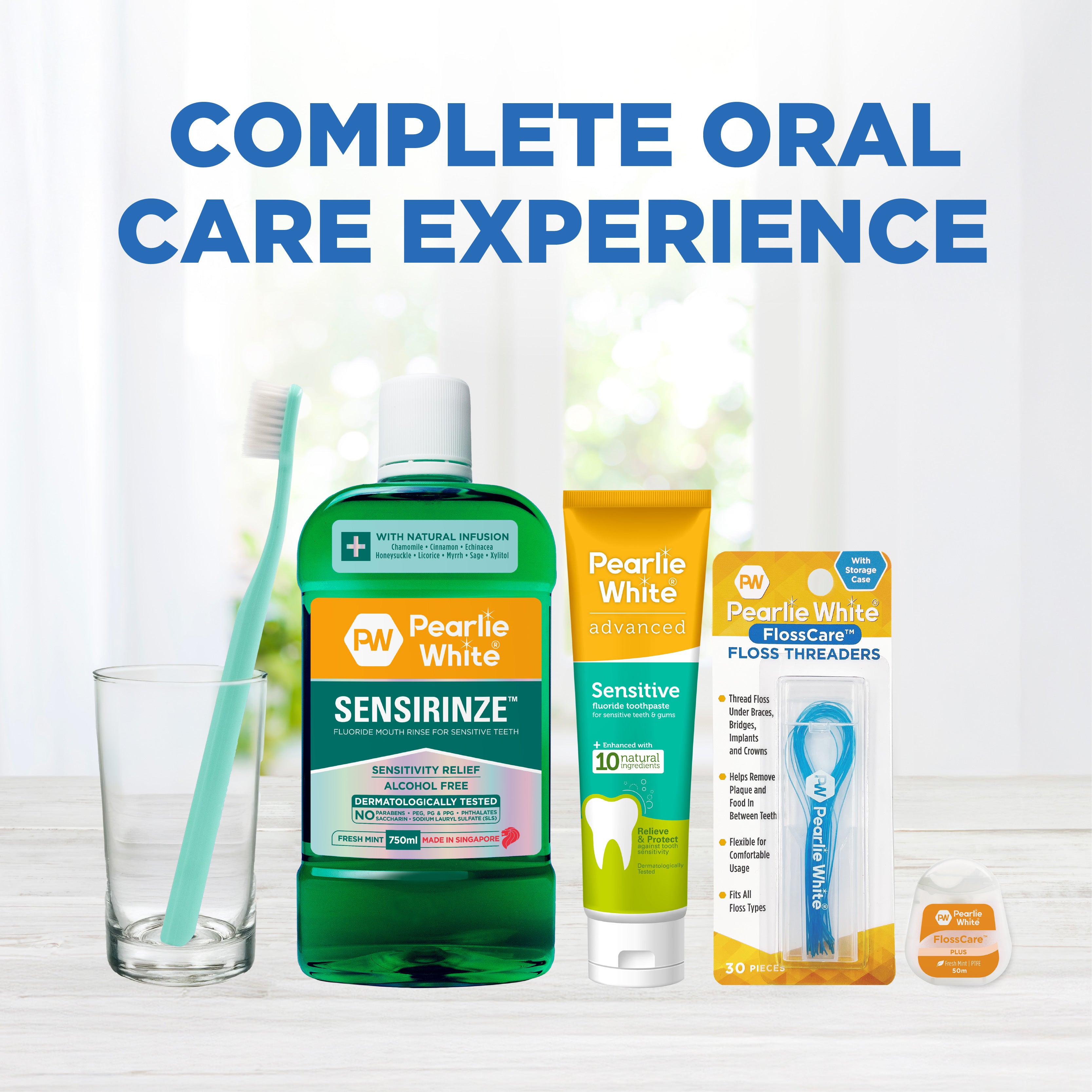 FlossCare™ Floss Threaders With Storage Case 30pcs