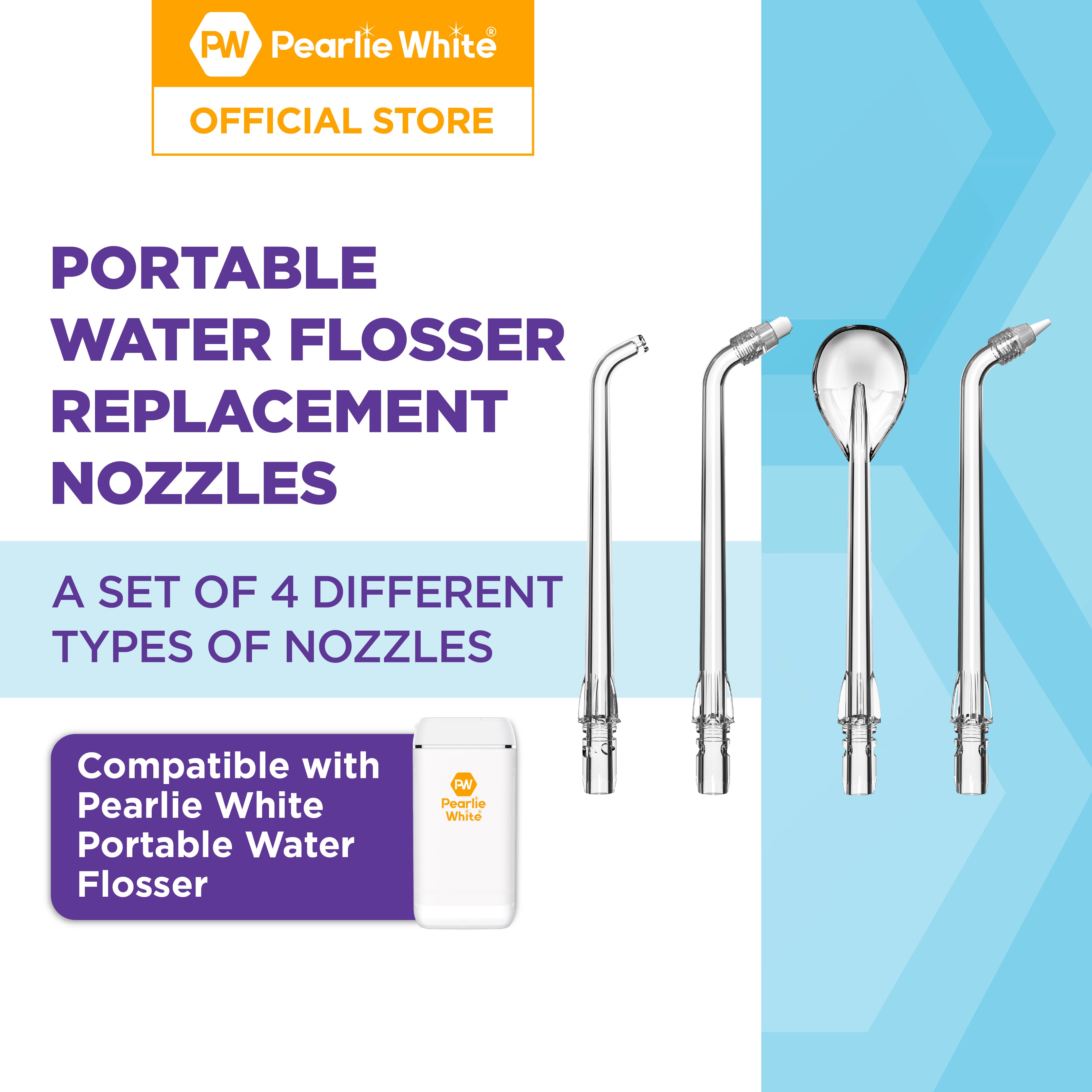 Portable Water Flosser Replacement Nozzles