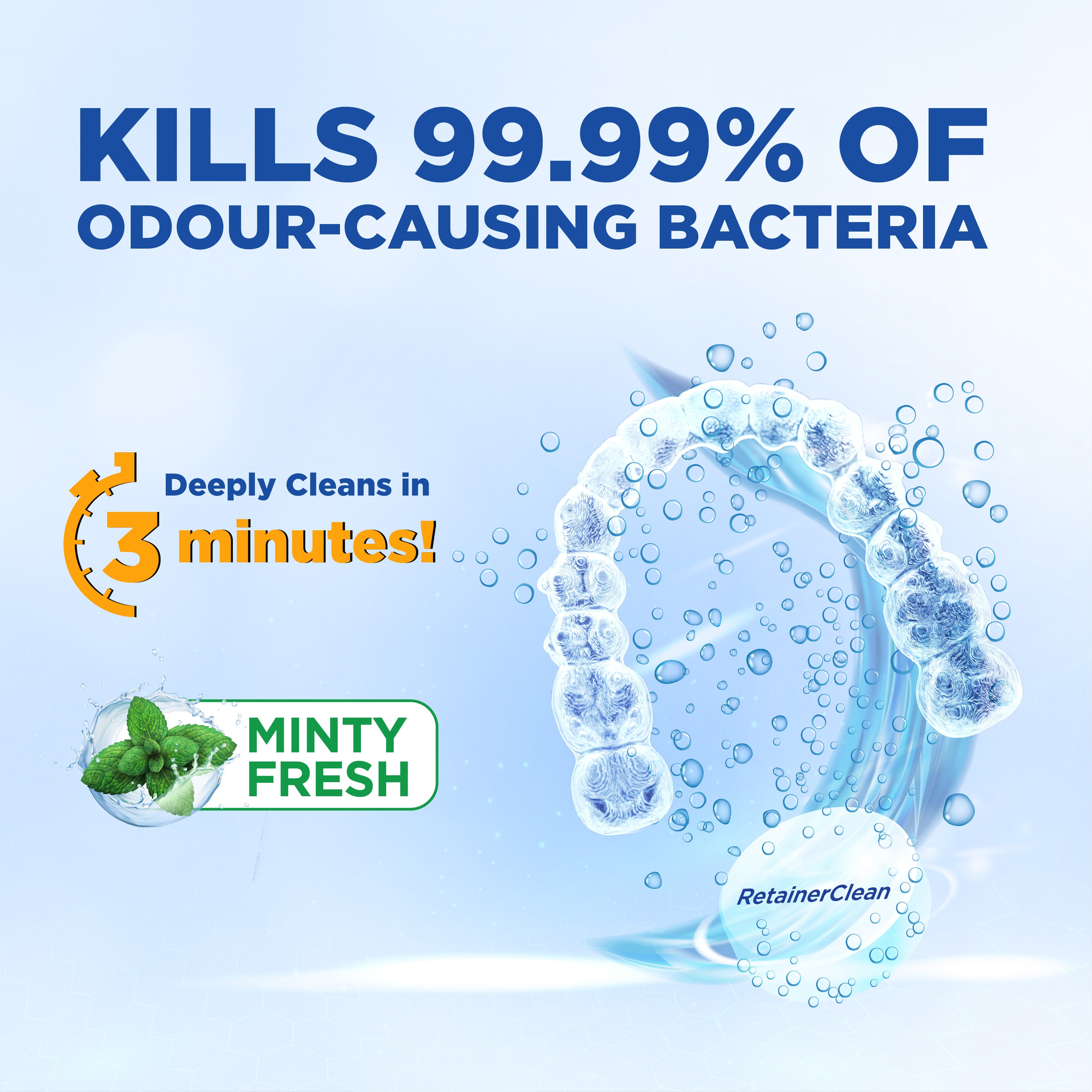 RetainerClean Fast Cleaning Tablets 36pcs