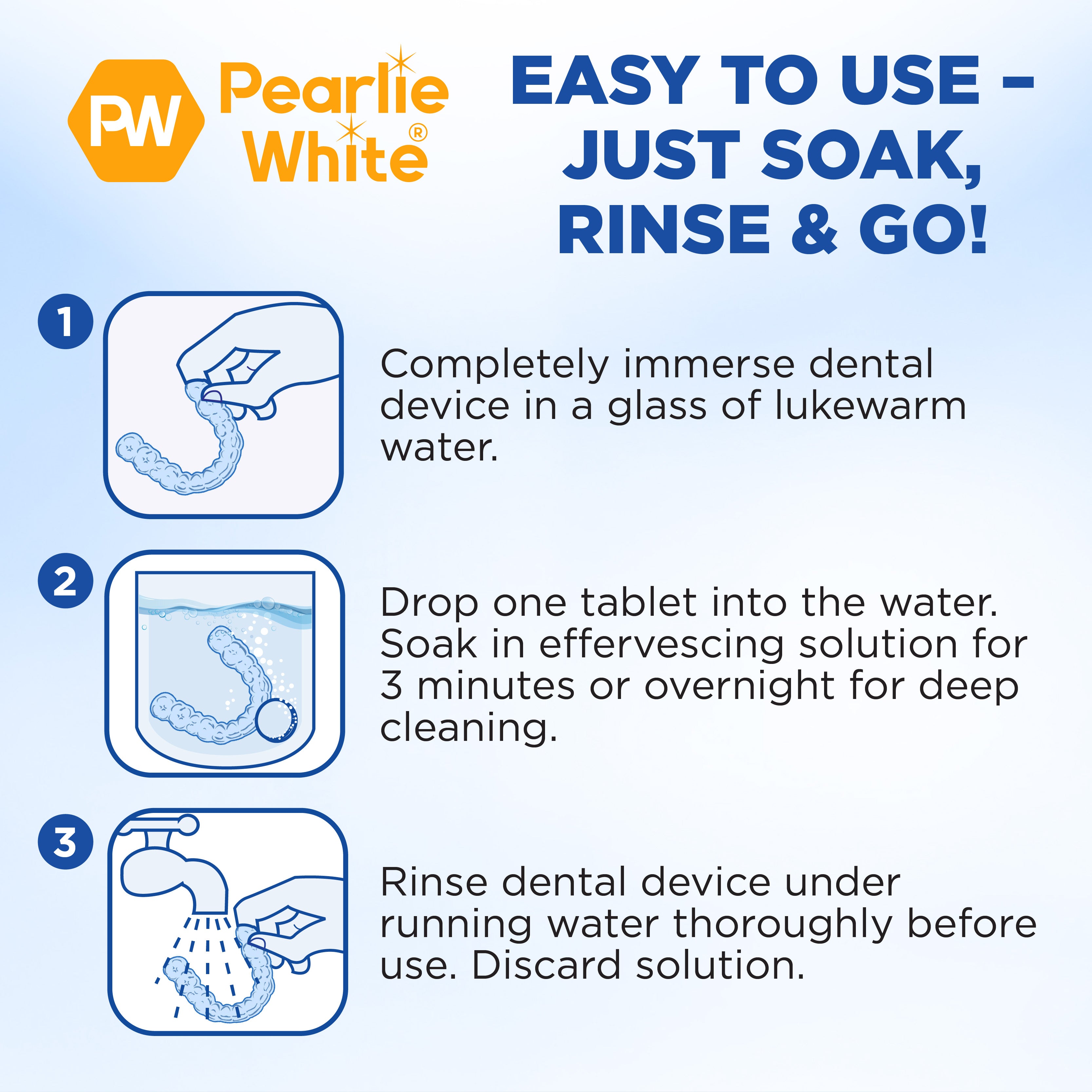 RetainerClean Fast Cleaning Tablets 36pcs