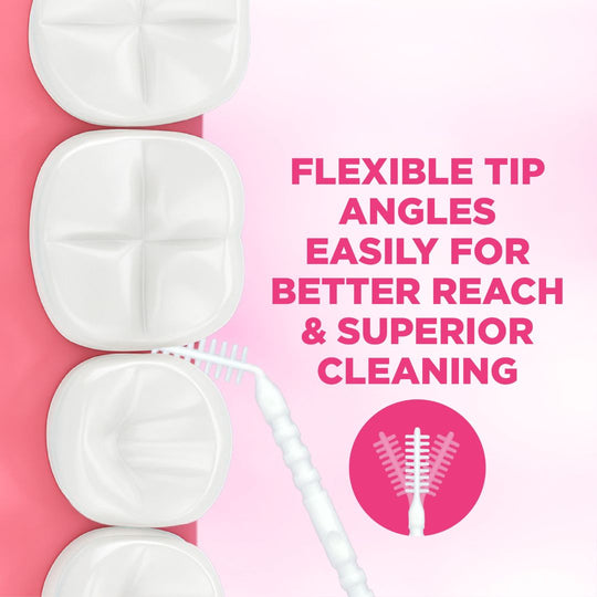 OralPicks Slim Case with Mirror 110s | Pearlie White