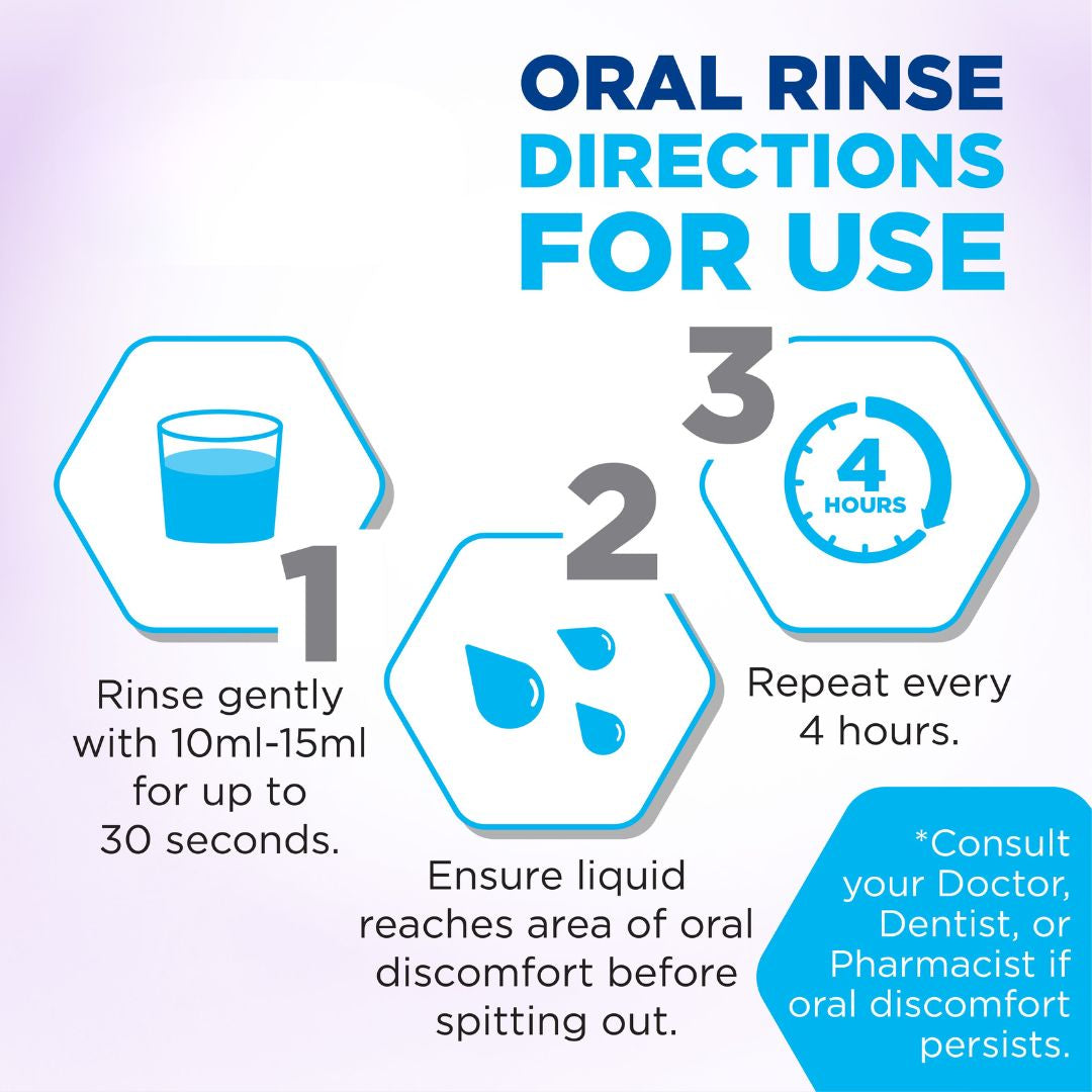Chlor-Rinse Plus Antiseptic Mouth Rinse 250ml | Pearlie White