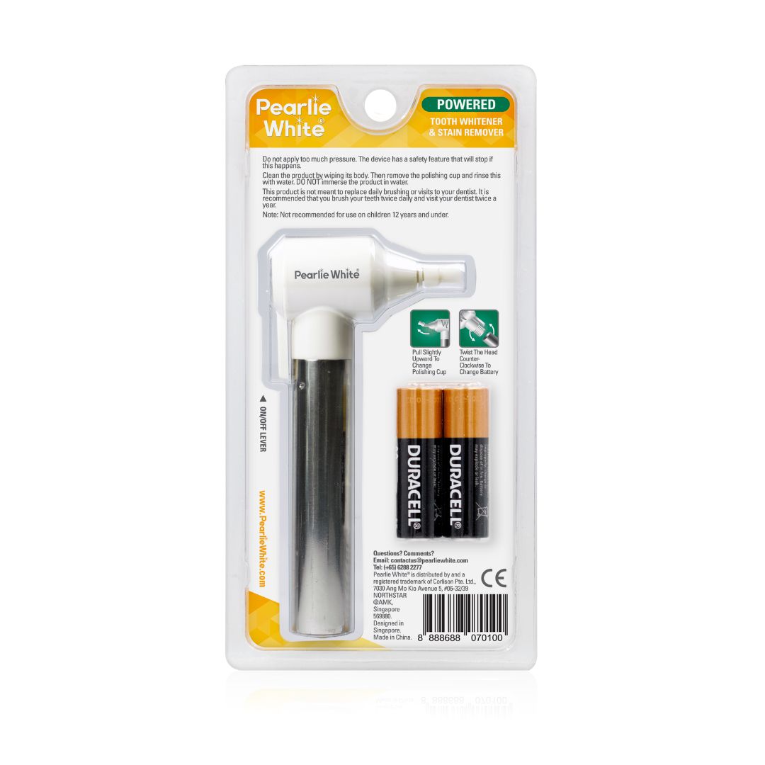 Powered Tooth Whitener & Stain Remover