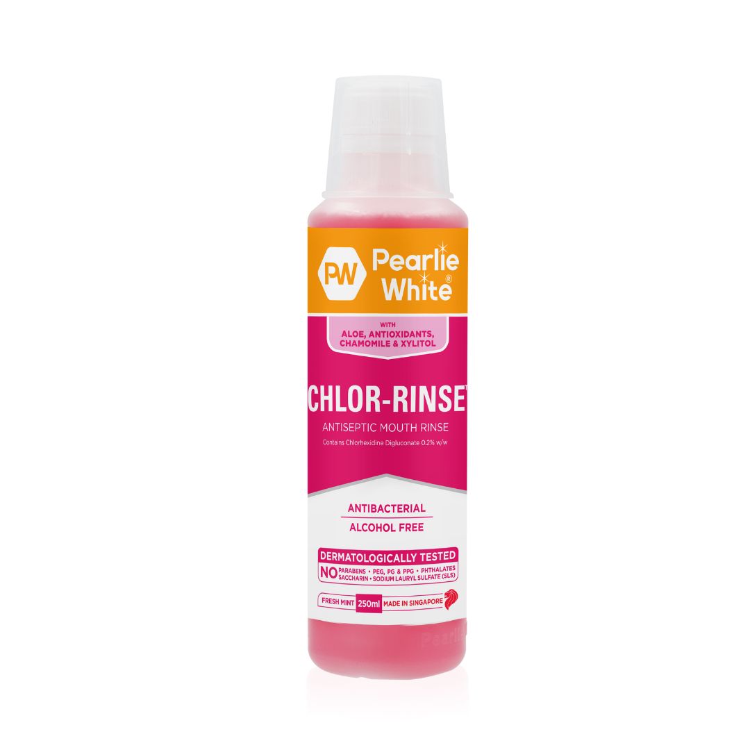 Chlor-Rinse Antiseptic Mouth Rinse 250ml - Triple Pack